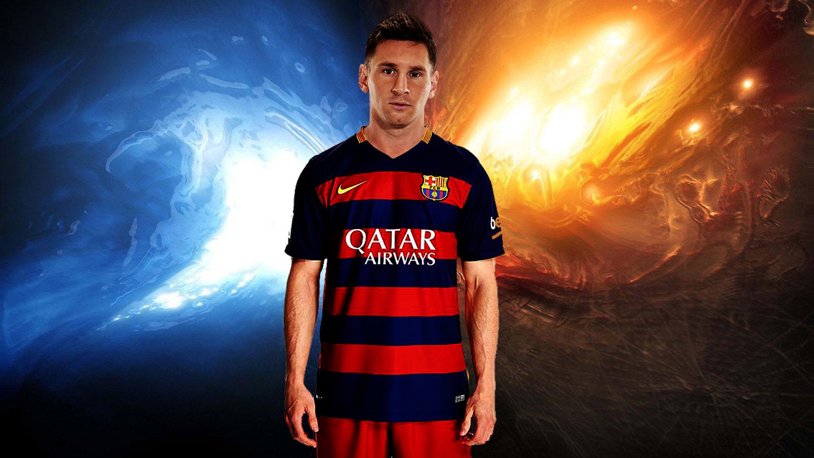 Lionel Messi 2017 Wallpaper Desktop Background On Hd - Lionel Messi 2016 Hd - HD Wallpaper 