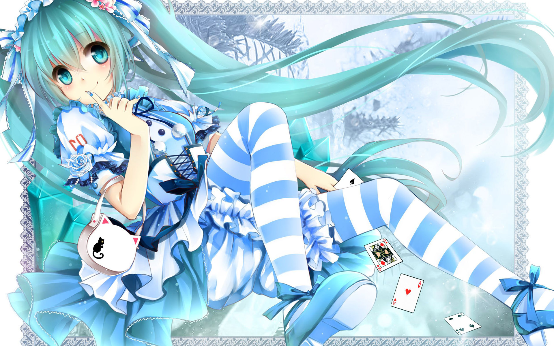 Anime Hd Hatsune Miku - HD Wallpaper 