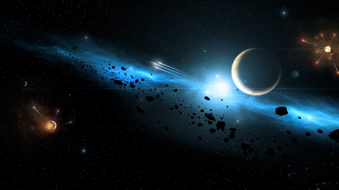 2560 X 1080 Space - HD Wallpaper 