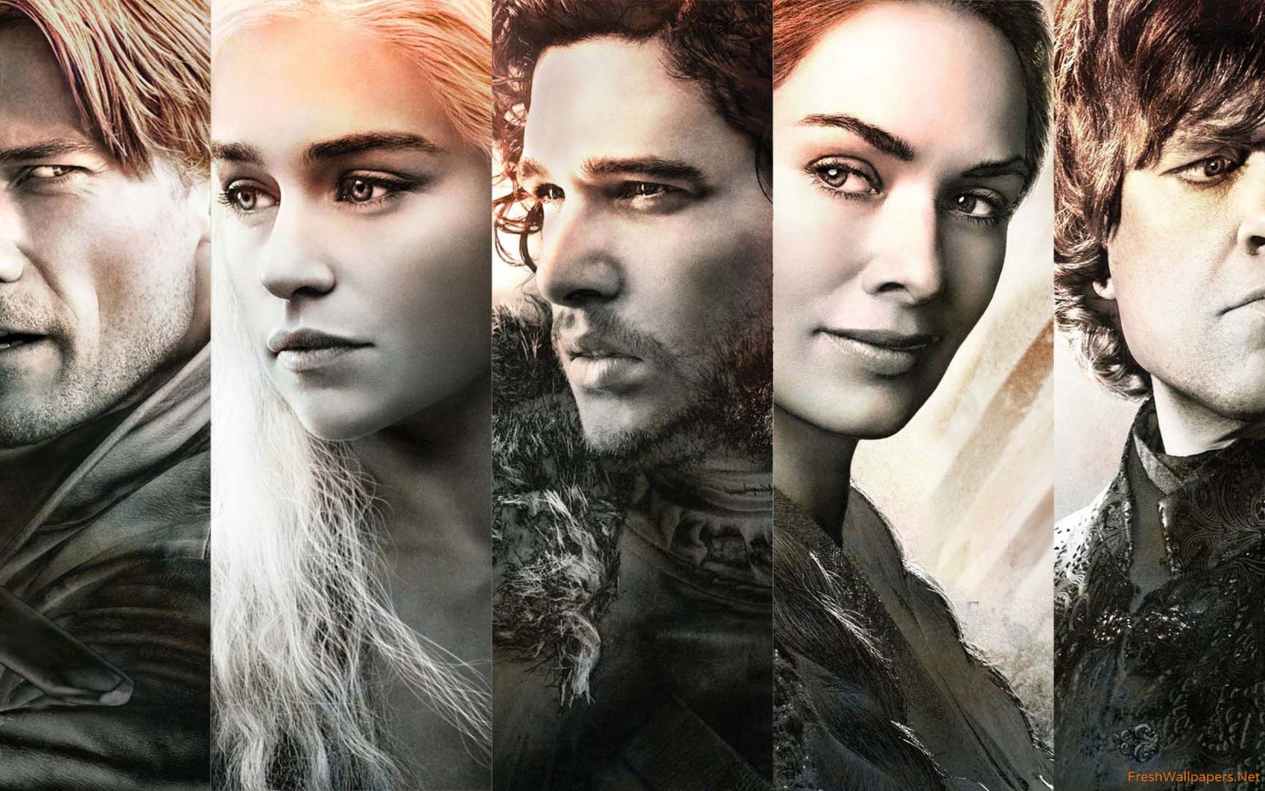 Game Of Thrones Season 5 Main Characters Wallpapers - Game Of Thrones Wallpaper Characters - HD Wallpaper 