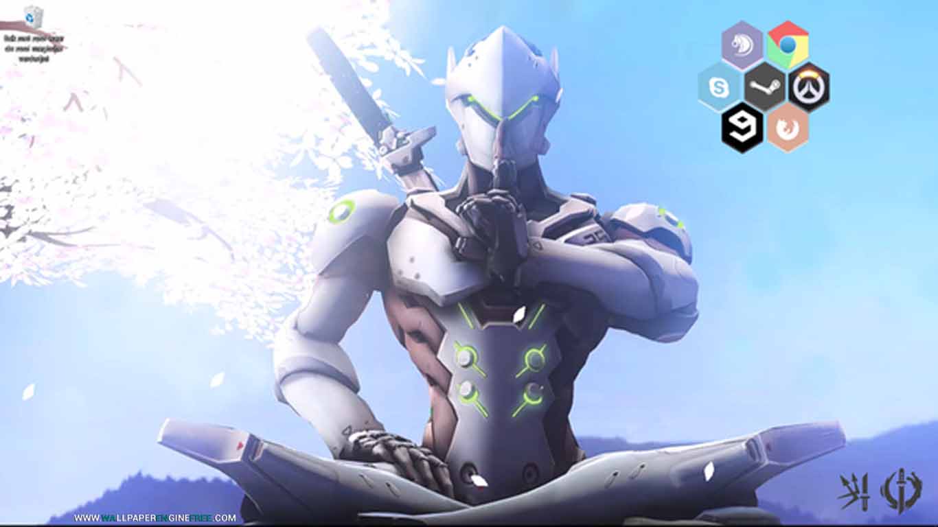 Genji Animated Interaction Wallpaper Engine - Genji Animated - HD Wallpaper 