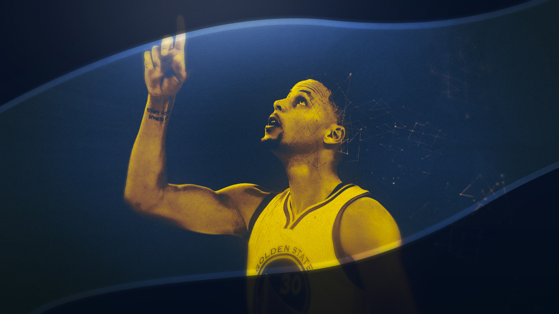 Stephen Curry Wallpaper Landscape - HD Wallpaper 