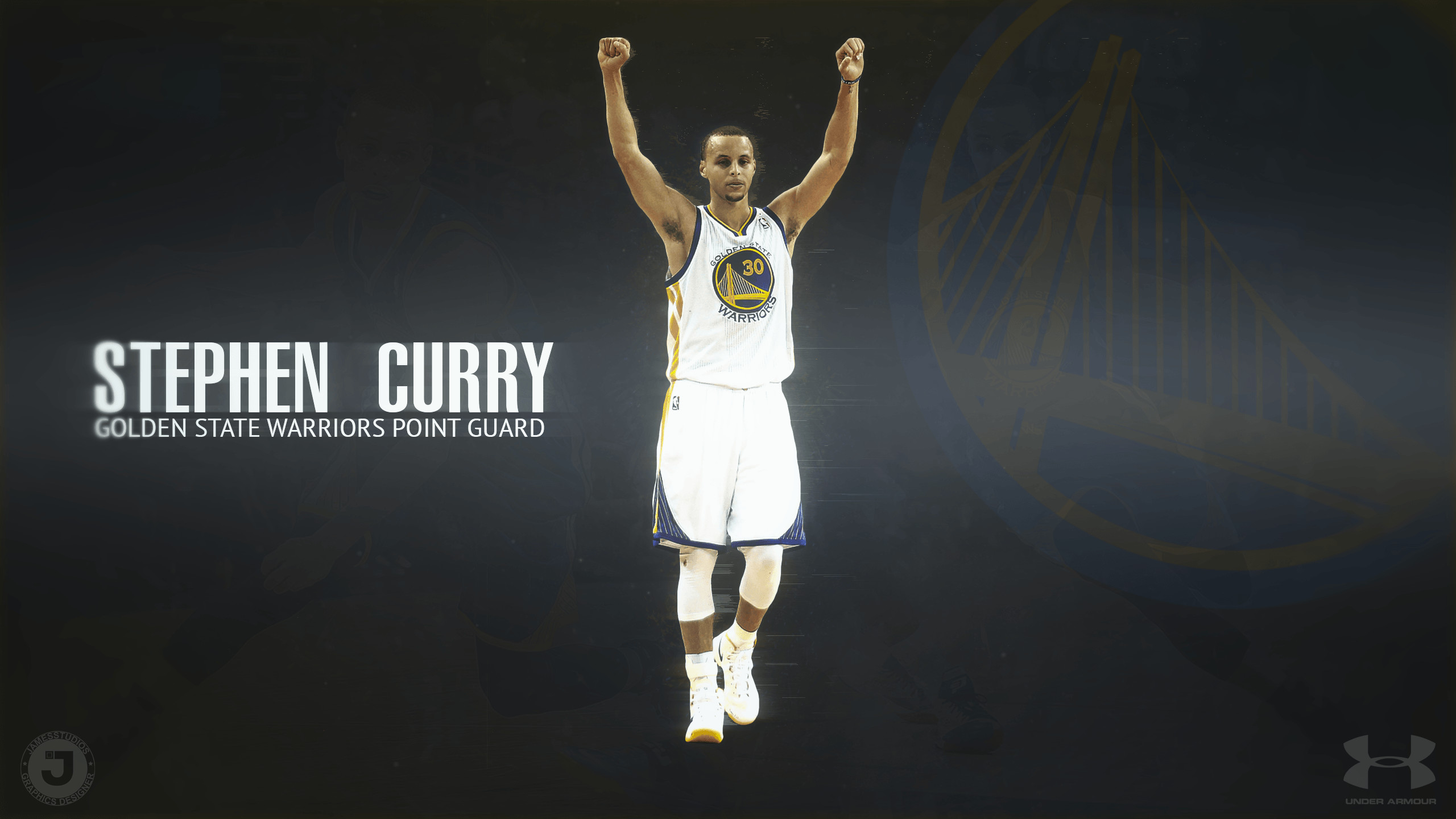 Stephen Curry Pc Background - HD Wallpaper 