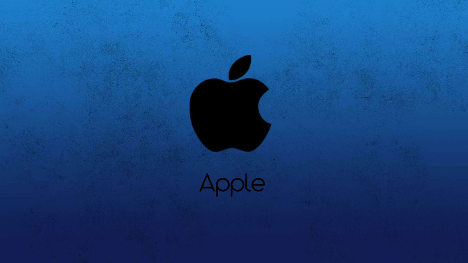 Apple Blue Backgrounds On Wallpaper Hd 1920 X 1080 - Blue Apple Wallpaper Hd - HD Wallpaper 