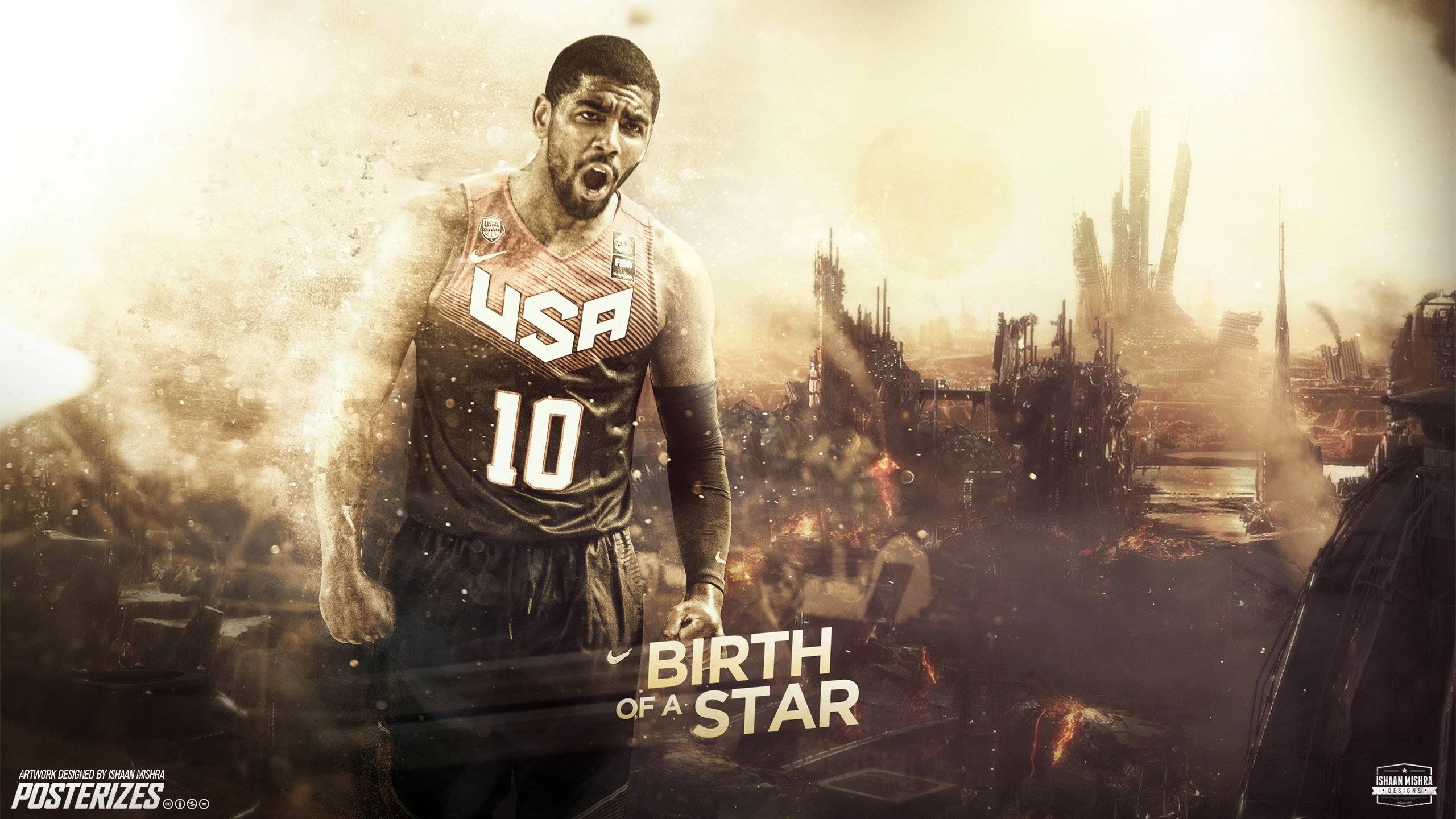High Resolution Kyrie Irving Hd Wallpaper Id - Basketball Wallpaper Kyrie Irving - HD Wallpaper 