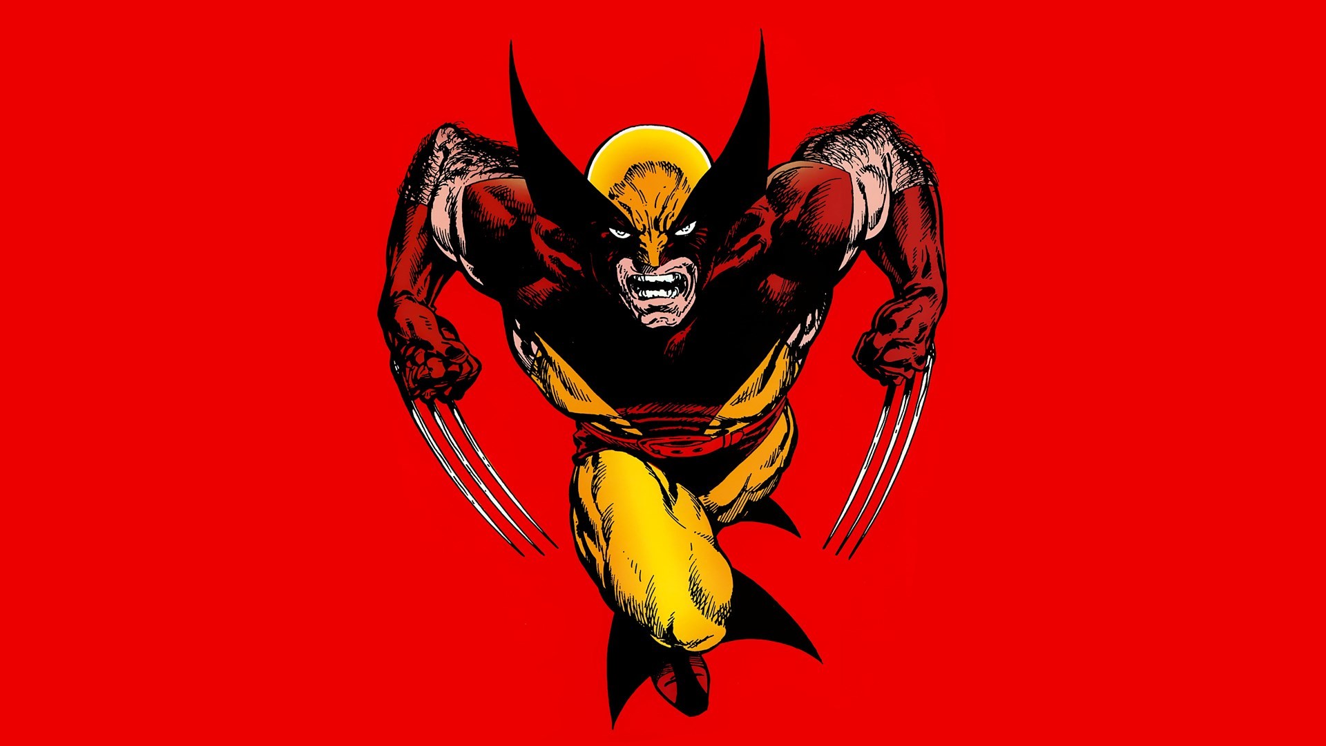 1920x1080, Wolverine Wallpapers For Mac Desktop 
 Data - Wolverine Red And Yellow - HD Wallpaper 