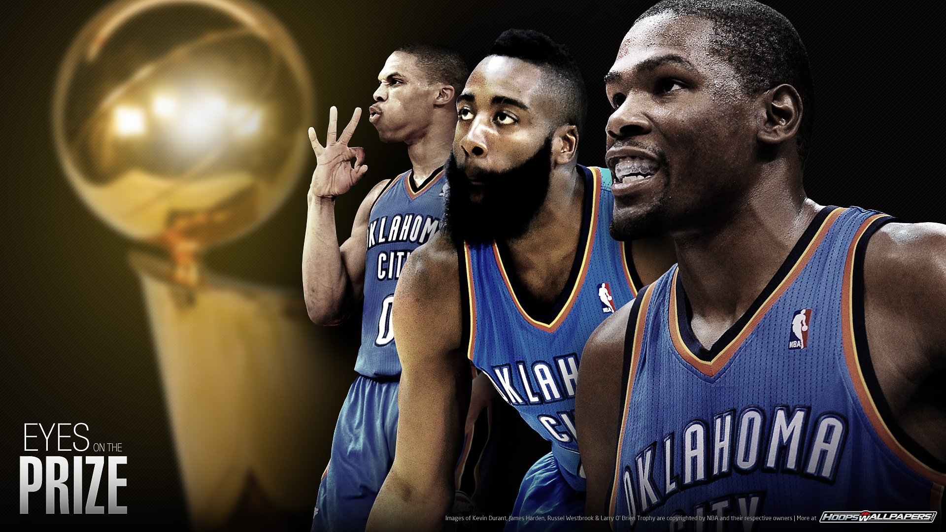 2012 Thunder Big 3 - HD Wallpaper 