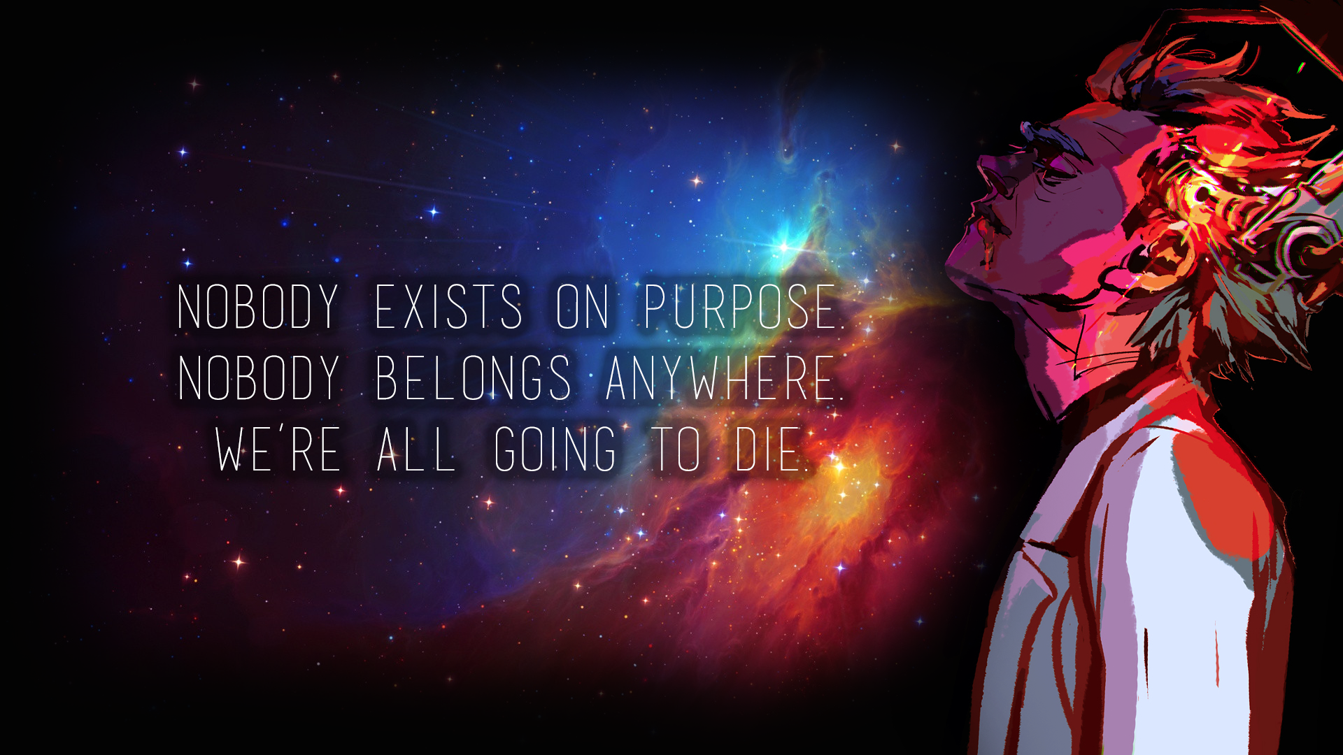 Rick Nobody Exists On Purpose - 1920x1080 Wallpaper Rick Nobody Exists On Purpose - 1920x1080 Wallpaper