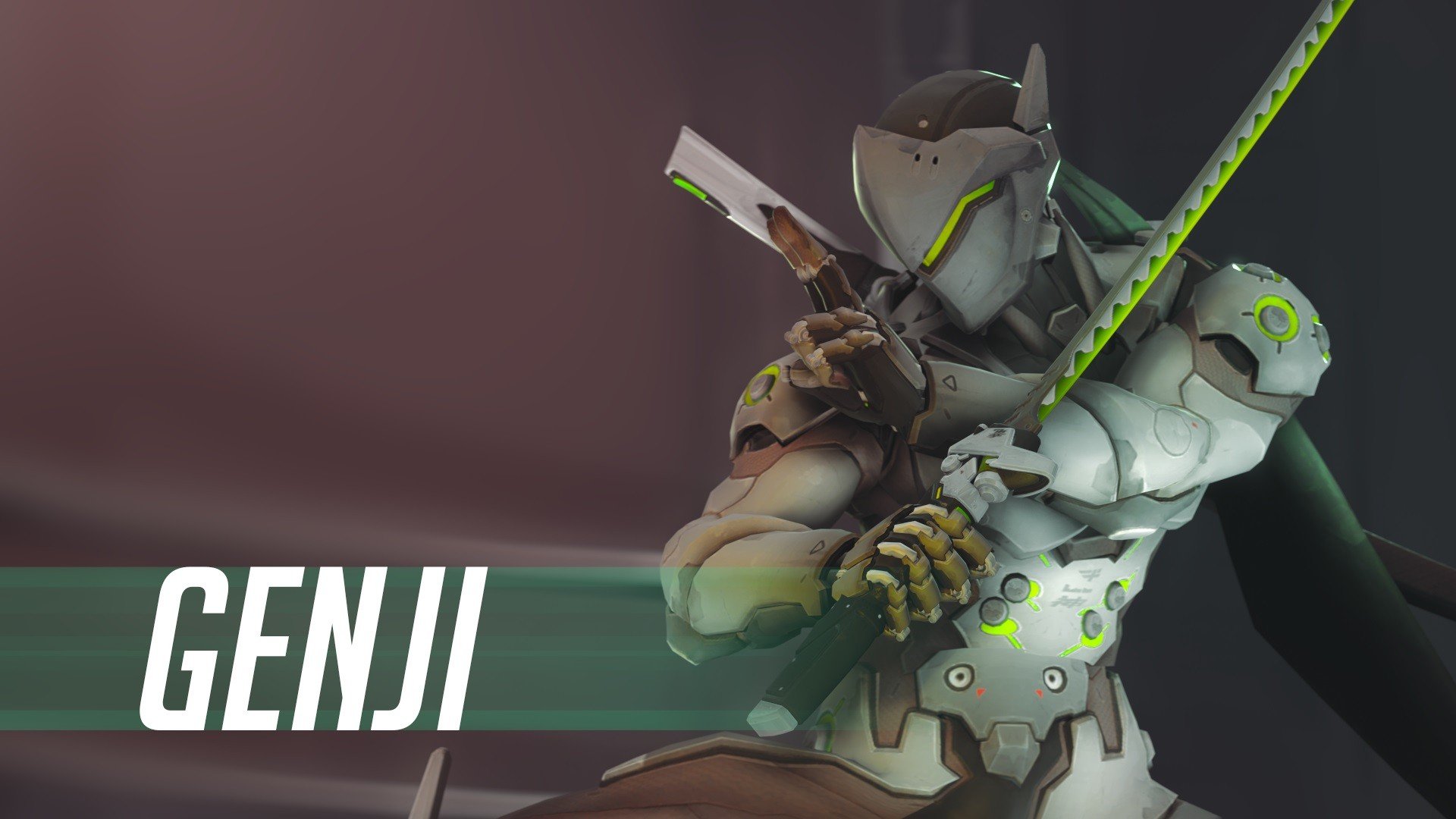 Free Download Genji Wallpaper Id - Genji Wallpaper Overwatch - HD Wallpaper 
