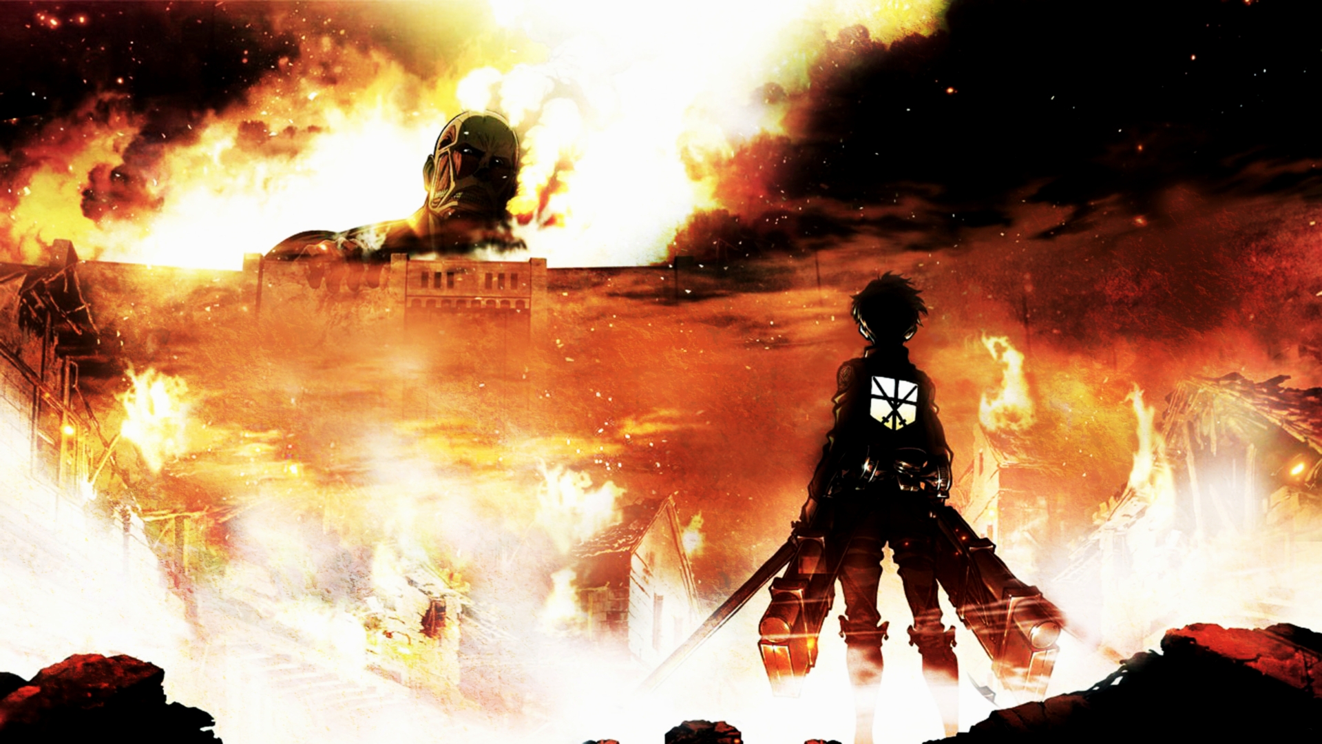 Shingeki No Kyojin - Attack On Titan Wallpaper Hd - HD Wallpaper 
