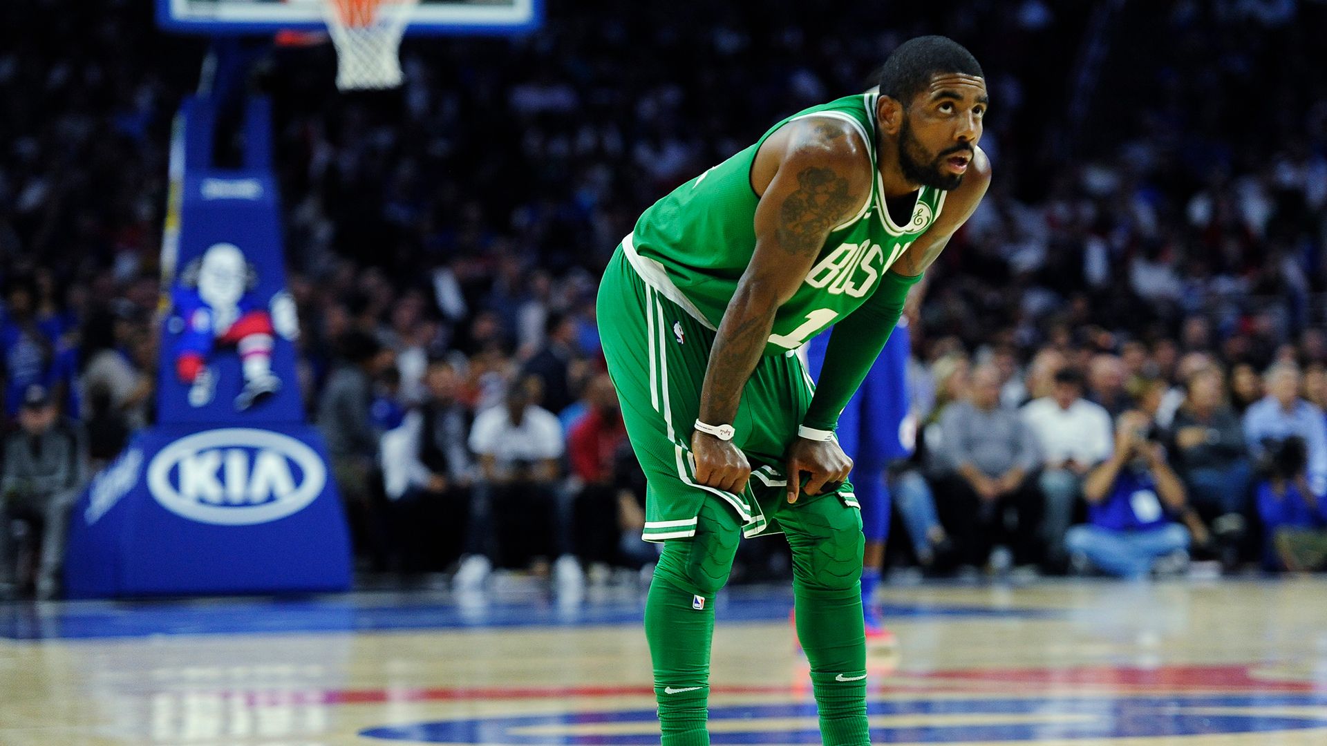 Kyrie Irving Celtics Hd - HD Wallpaper 