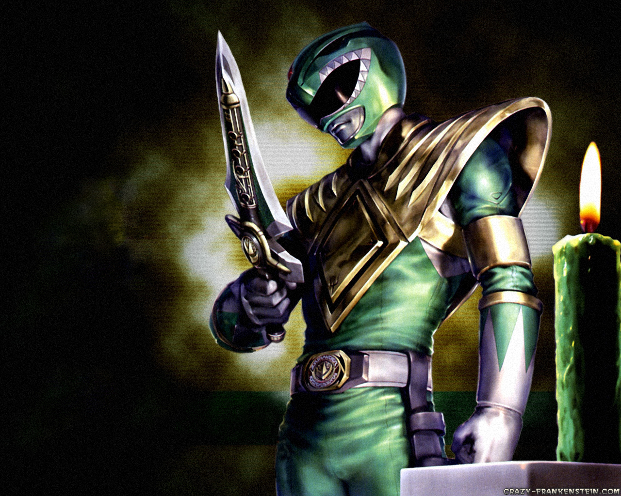Power Rangers Tommy Green Ranger - HD Wallpaper 