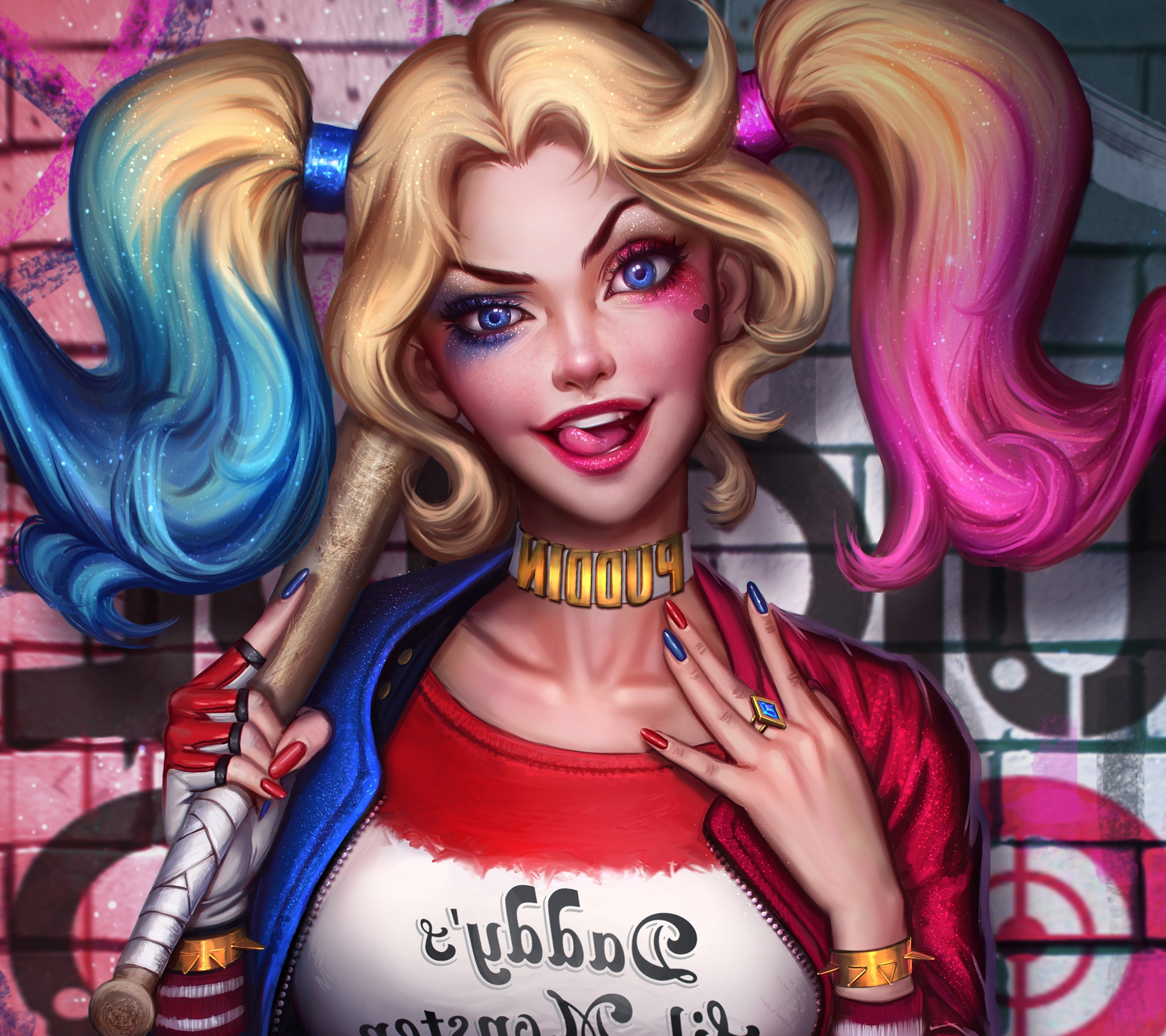 Harley Quinn Animada - 2880x2560 Wallpaper 