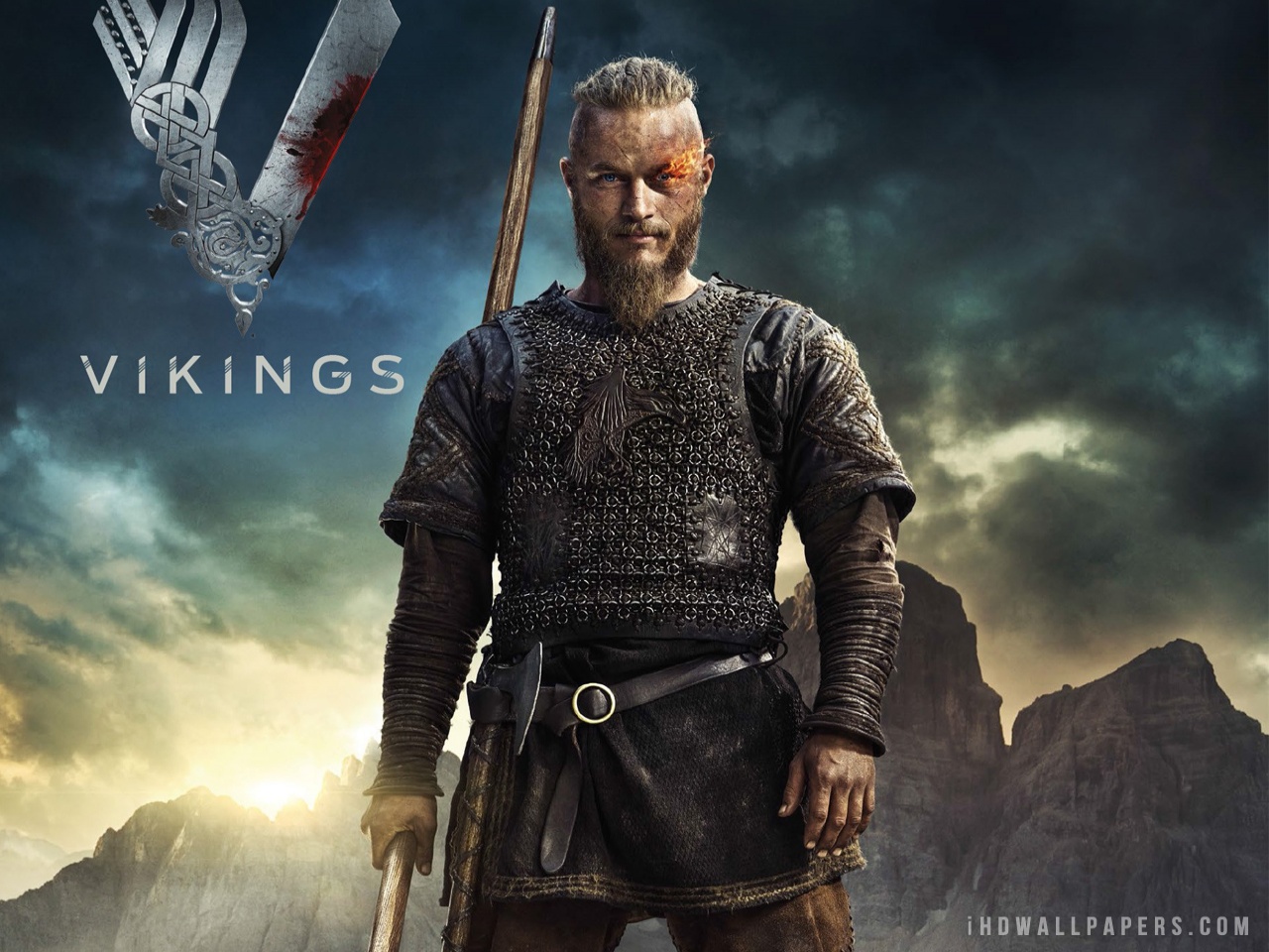 Ragnar Wallpaper - Ragnar Vikings - HD Wallpaper 
