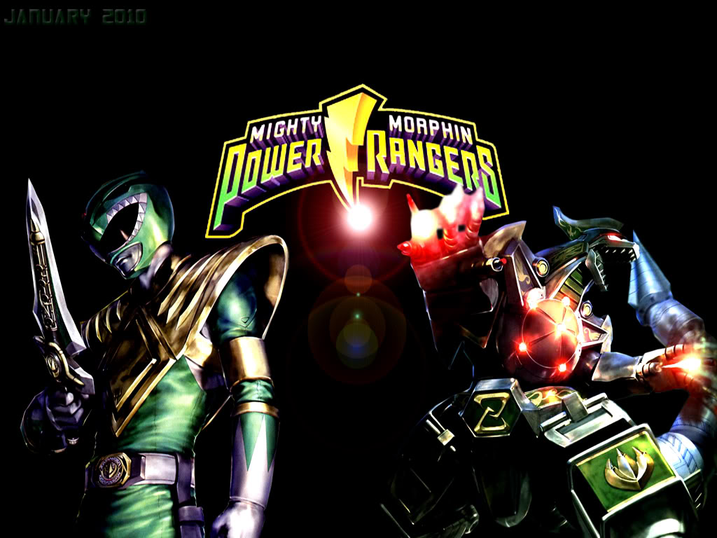 Power Rangers Desktop Wallpaper - Mighty Morphin Power Rangers - HD Wallpaper 