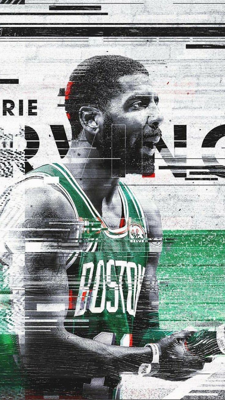 Kyrie Irving Wallpaper - Kyrie Irving Street Art - HD Wallpaper 