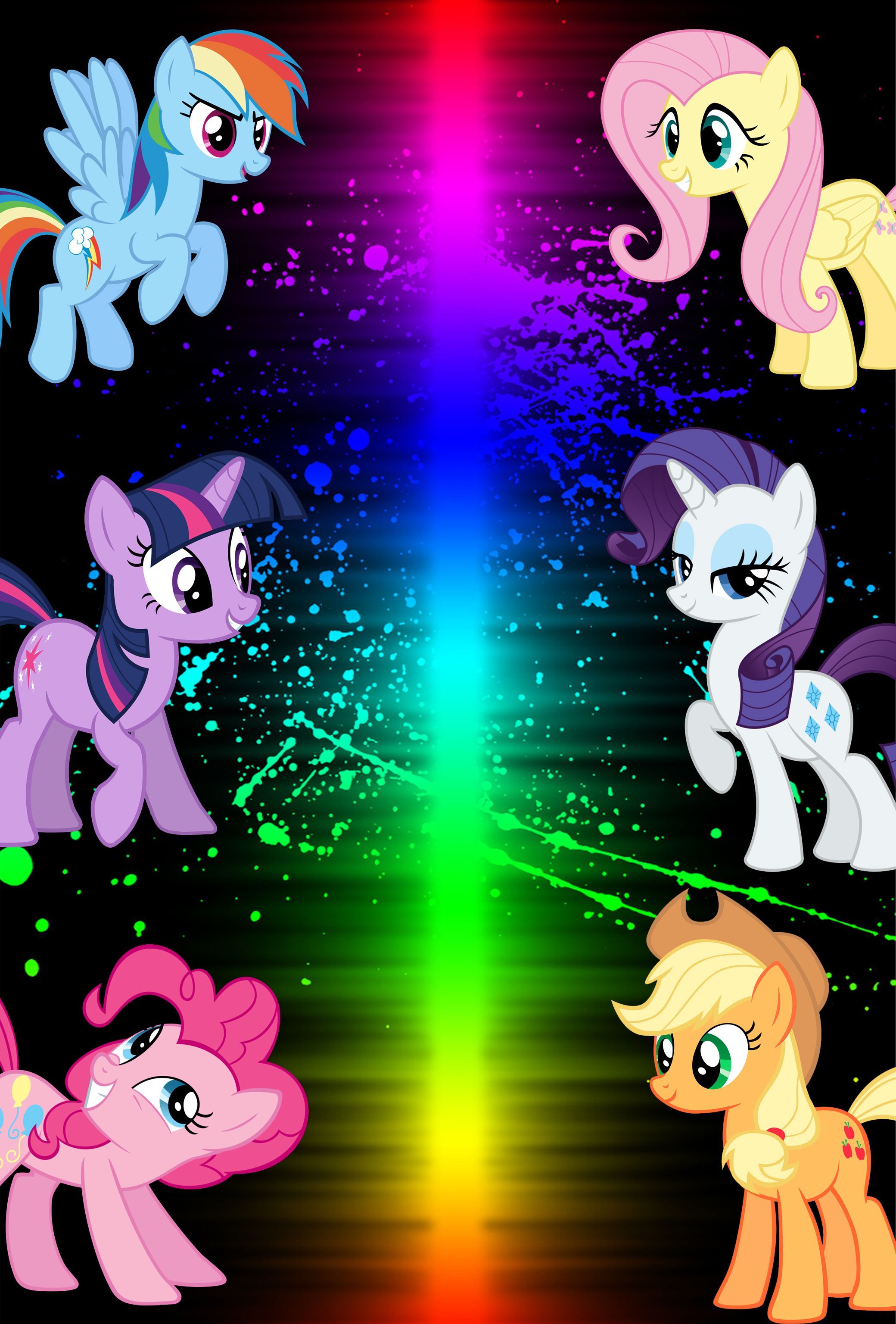 Mlp Iphone Wallpapers - My Little Pony Wallpaper Iphone - HD Wallpaper 