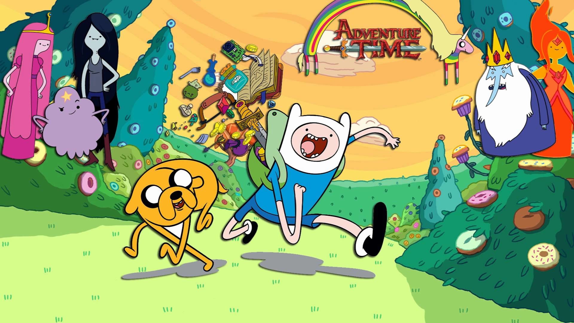 Twitter Wallpaper Adventure Time Desktop Wallpapers - Adventure Time Wallpaper 1080 - HD Wallpaper 