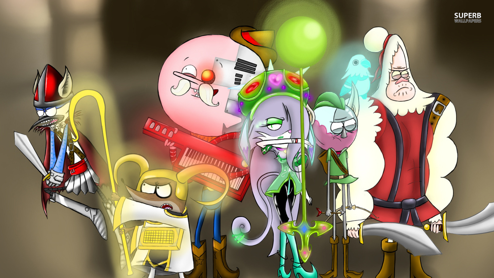 Regular Show - Jogo De Apenas Um Show Para 3ds - HD Wallpaper 