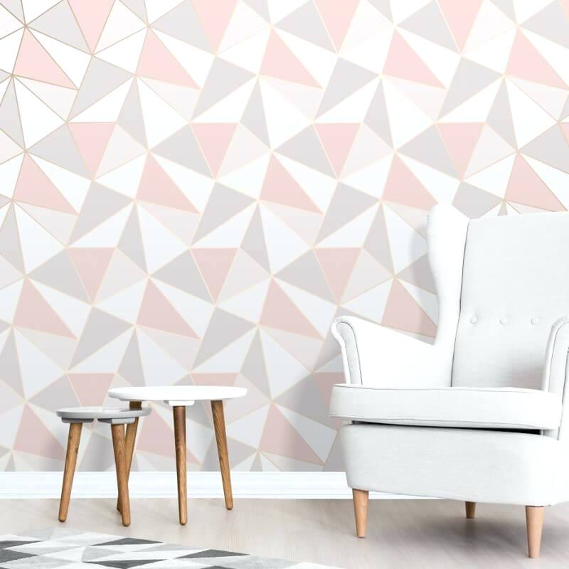 Grey And Gold Wallpaper Grey And Rose Gold Wallpaper - HD Wallpaper 