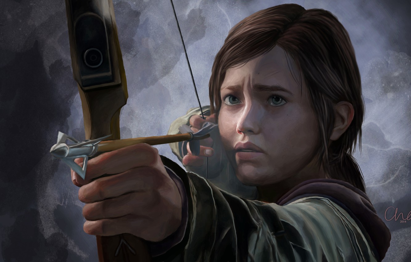 Photo Wallpaper Girl, Ellie, The Last Of Us, Some Of - Last Of Us Ellie Background - HD Wallpaper 