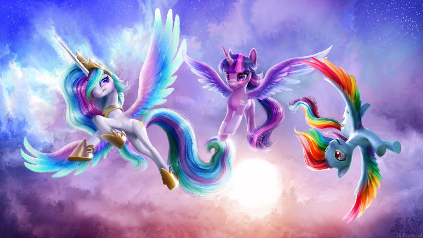 Download Laptop My Little Pony Computer Wallpaper Id - Amazing My Little Pony Art - HD Wallpaper 