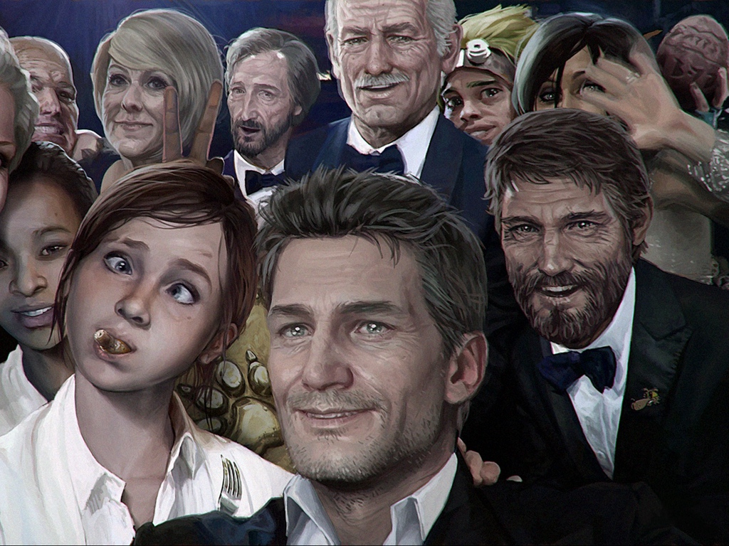 Wallpaper The Last Of Us, David, Ellie, Joel, Left - Last Of Us And Uncharted - HD Wallpaper 