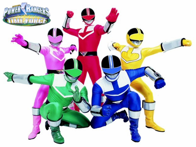 Power Rangers Images Free Download By Louie Borders - Power Rangers Time Force - HD Wallpaper 