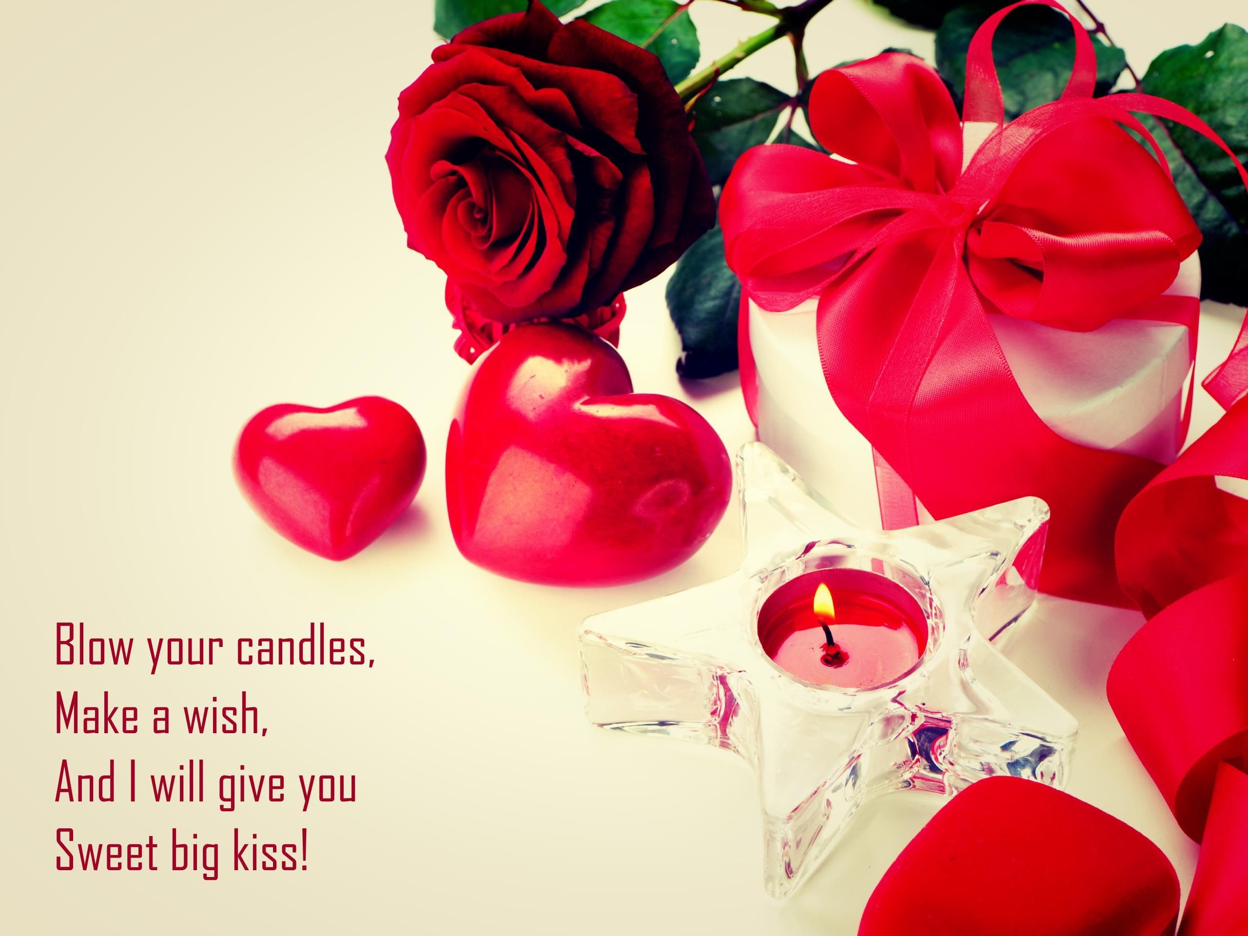 2560x1920, Happy Birthday To Love Hd Wallpapers, Messages - Love Romantic Birthday Flowers - HD Wallpaper 