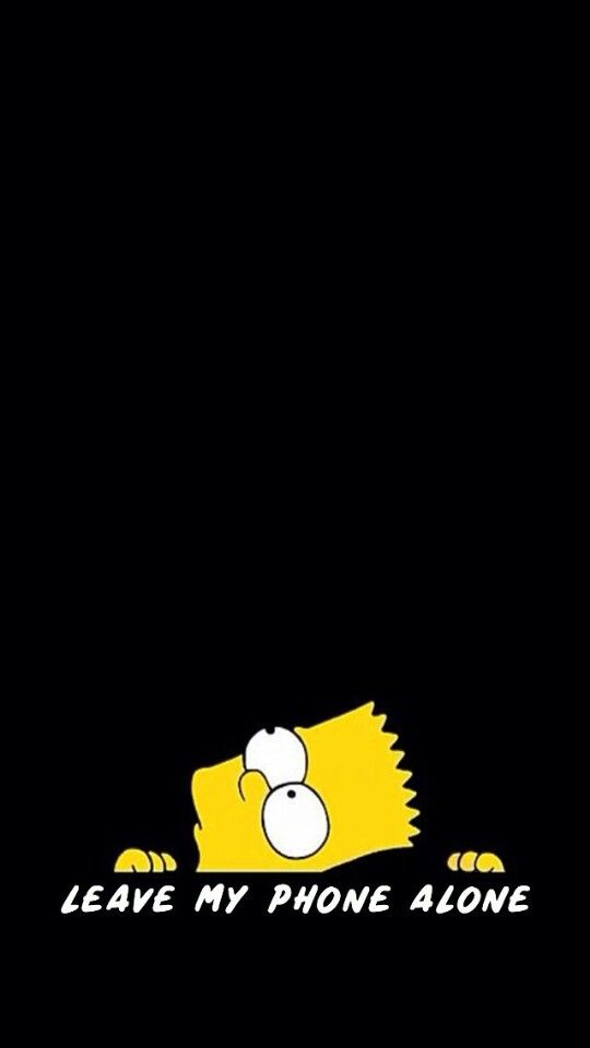 Lock Screen Iphone Wallpaper Cartoon - HD Wallpaper 