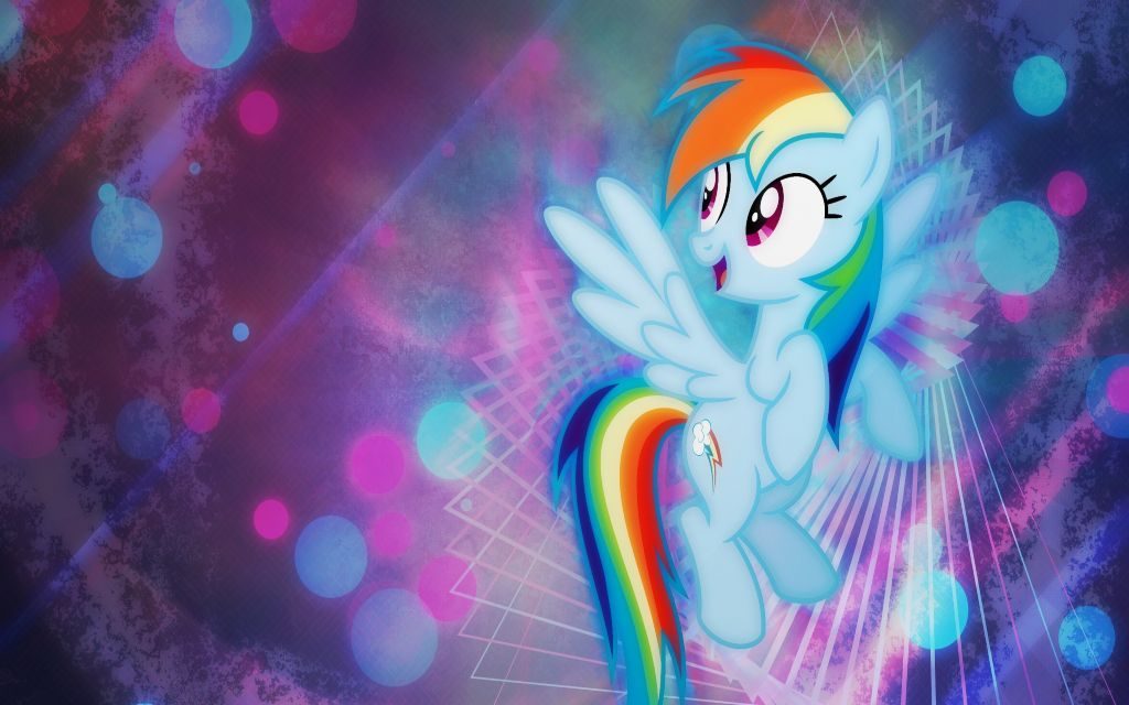 My Little Pony Hd Wallpaper With New Themes For Chrome - Little Pony Hd Background - HD Wallpaper 