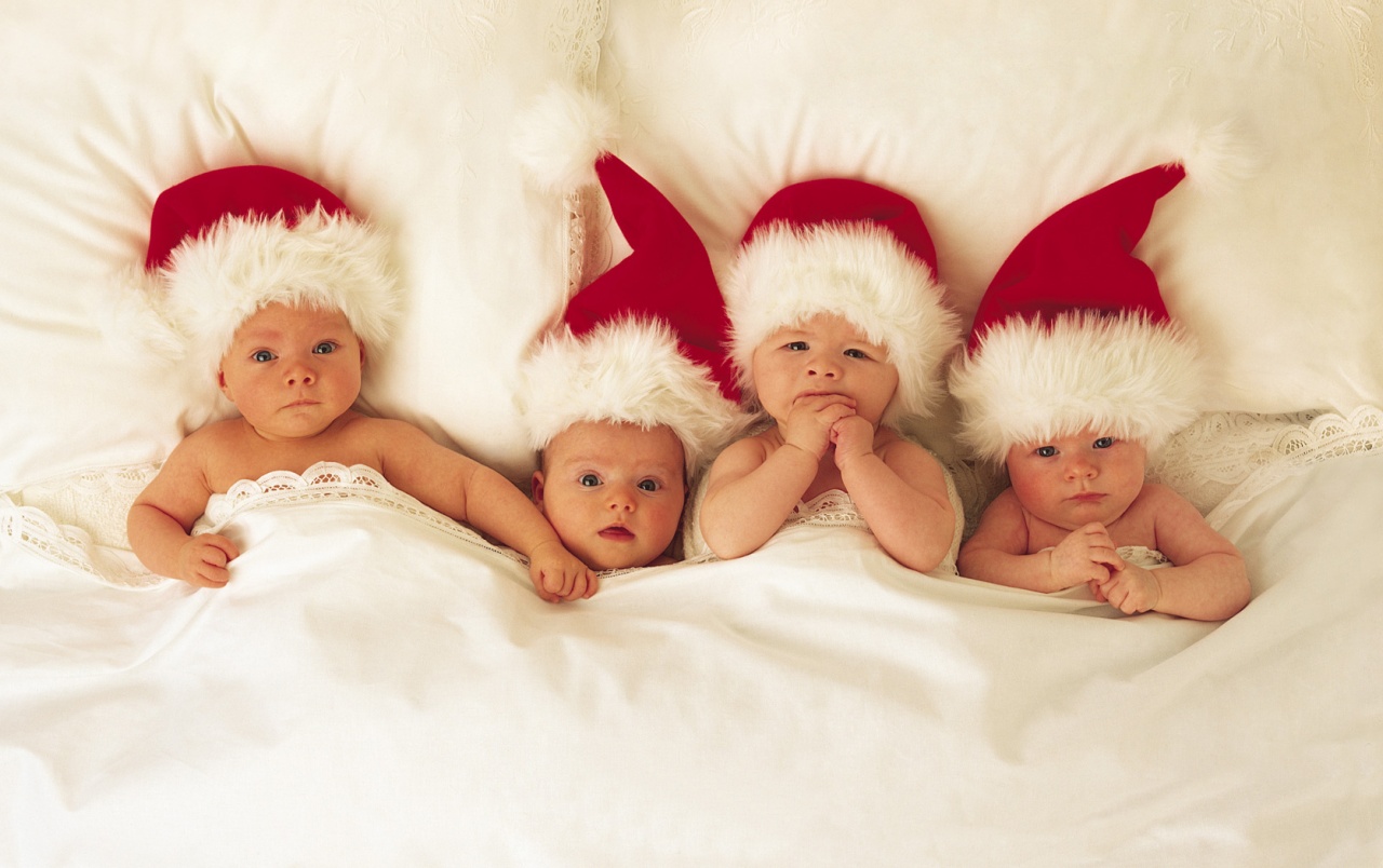 Santa Babies Wallpapers - Anne Geddes - HD Wallpaper 