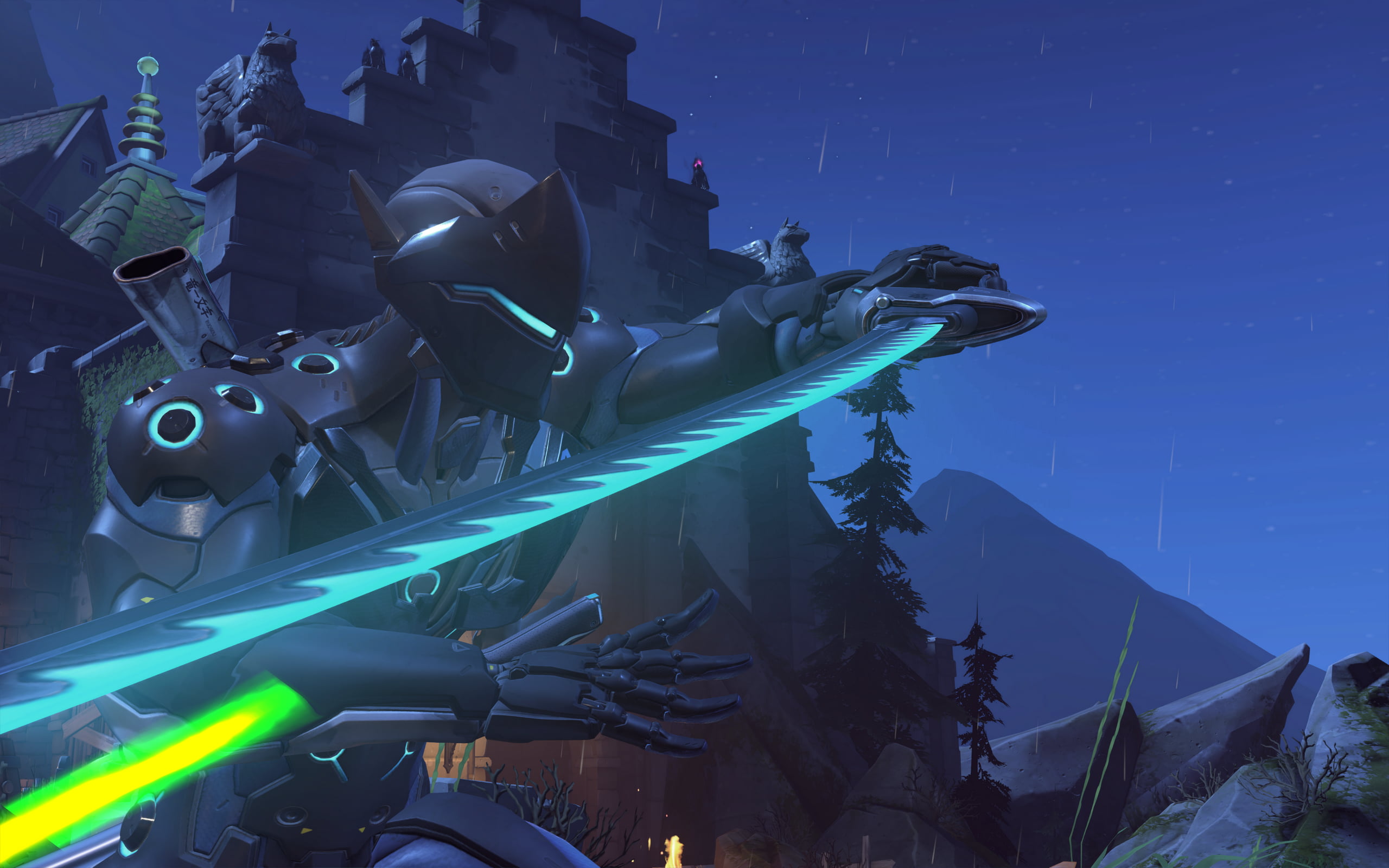 Genji Wallpaper Hd - HD Wallpaper 