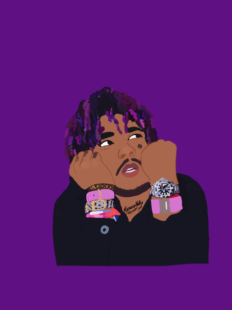 Lil Uzi Vert Cartoon Edit - HD Wallpaper 