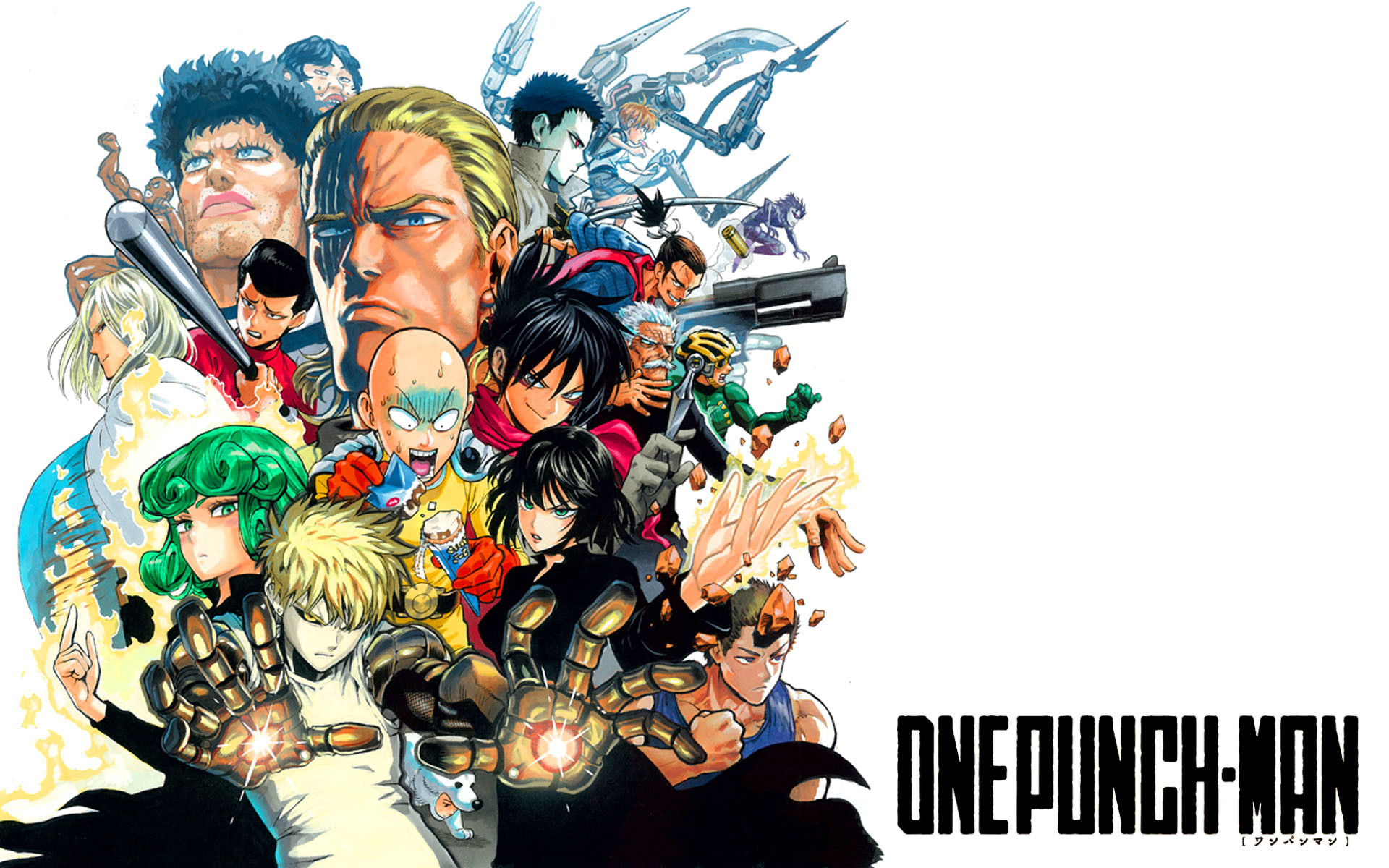 One Punch Man Wallpaper - One Punch Man Desktop - HD Wallpaper 