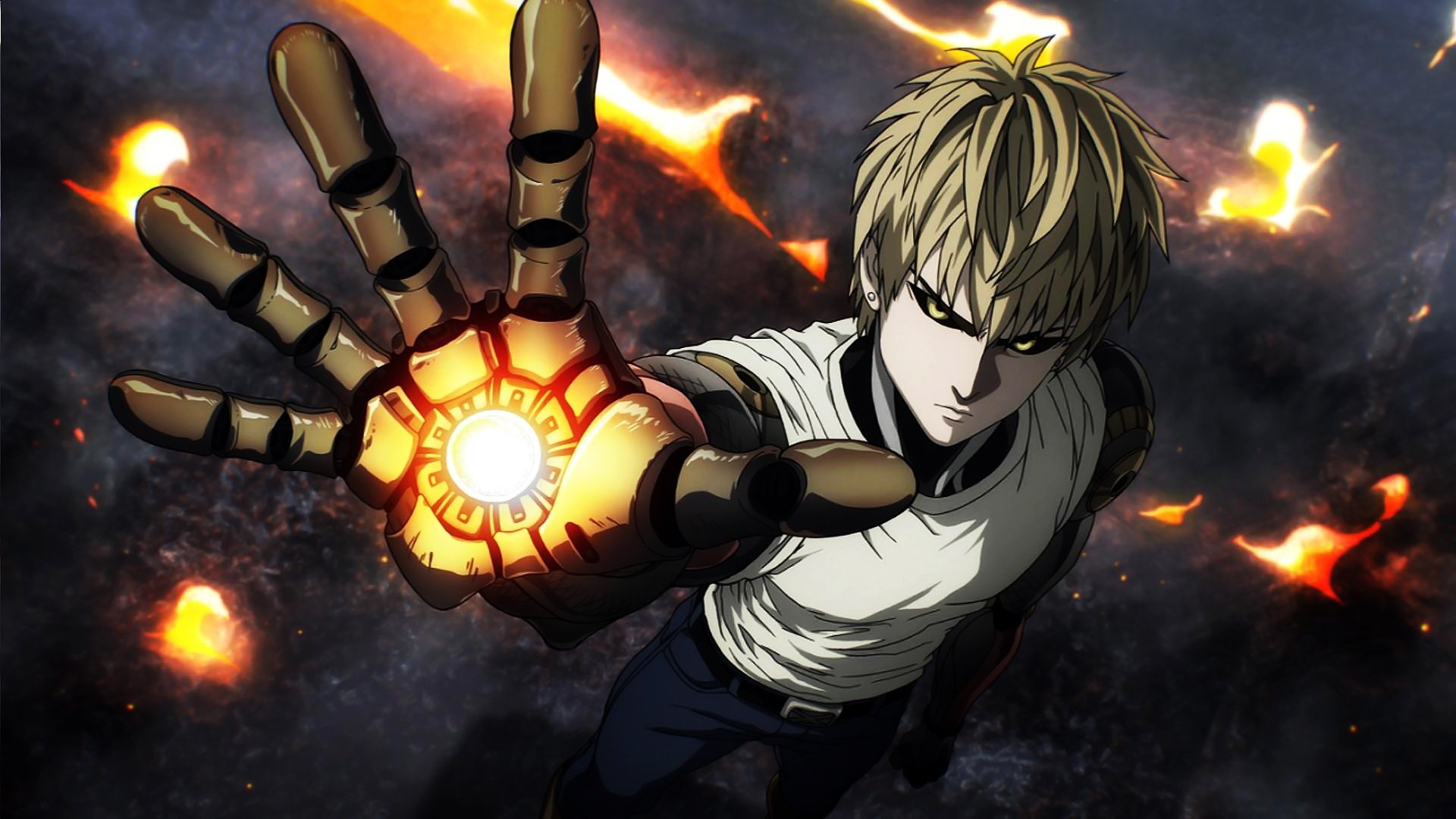 Cyborg Genos One Punch Man - HD Wallpaper 
