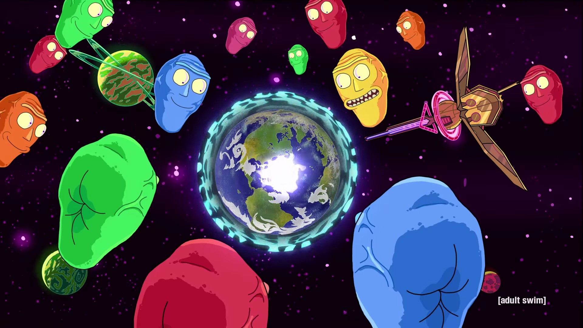 Rick And Morty, - Show Me What You Got Heads - HD Wallpaper 