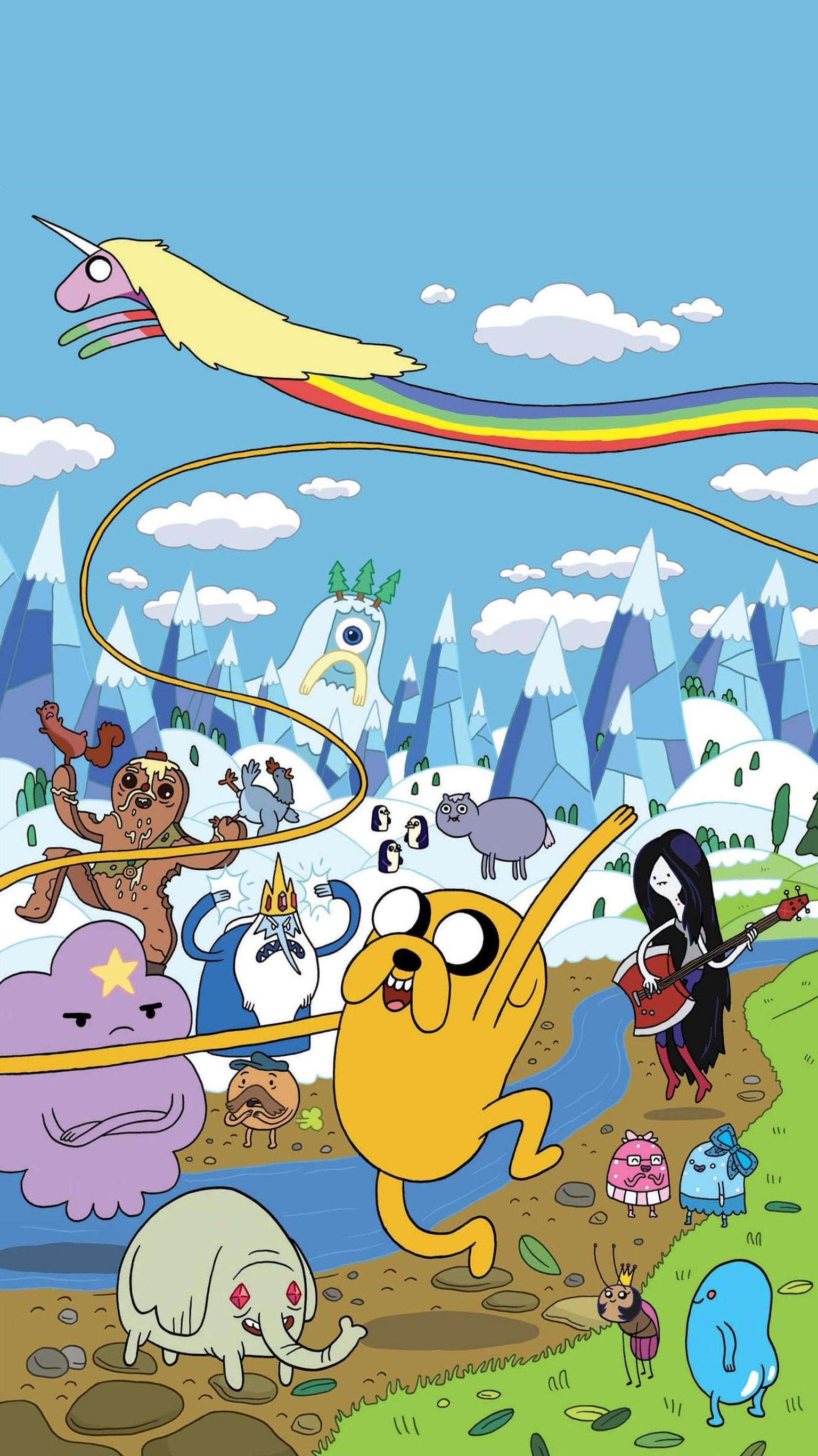 Adventure Time Phone Wallpapers - Adventure Time Wallpaper Desktop - HD Wallpaper 