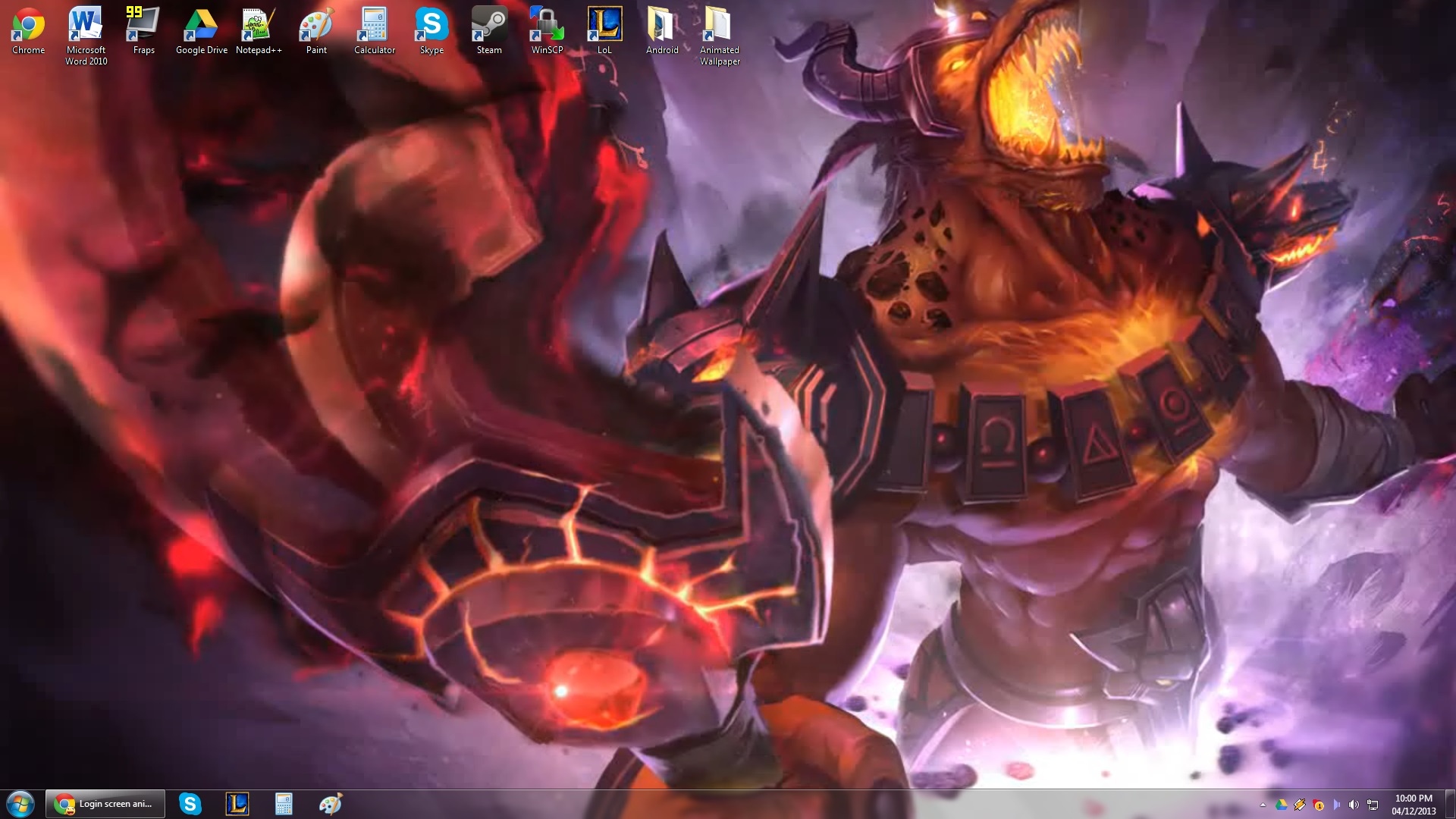 Infernal Nasus - HD Wallpaper 