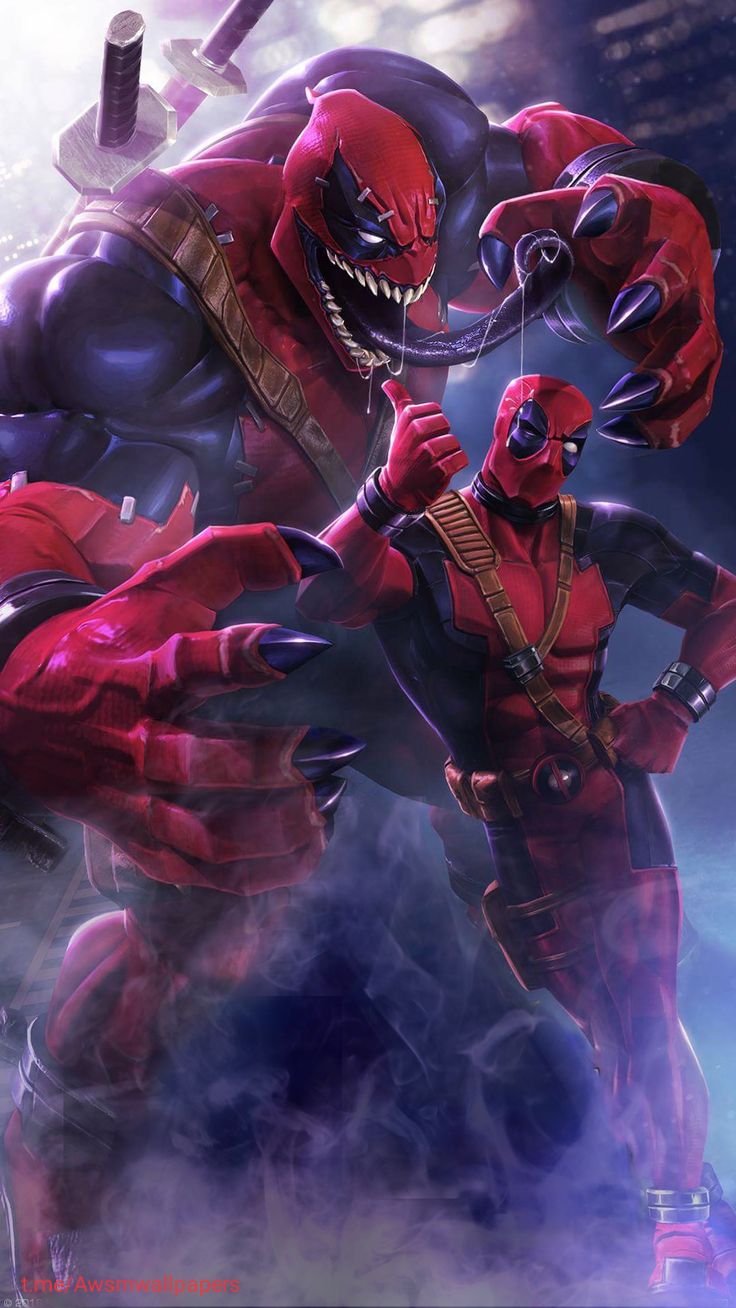 Deadpool Y Venompool - HD Wallpaper 