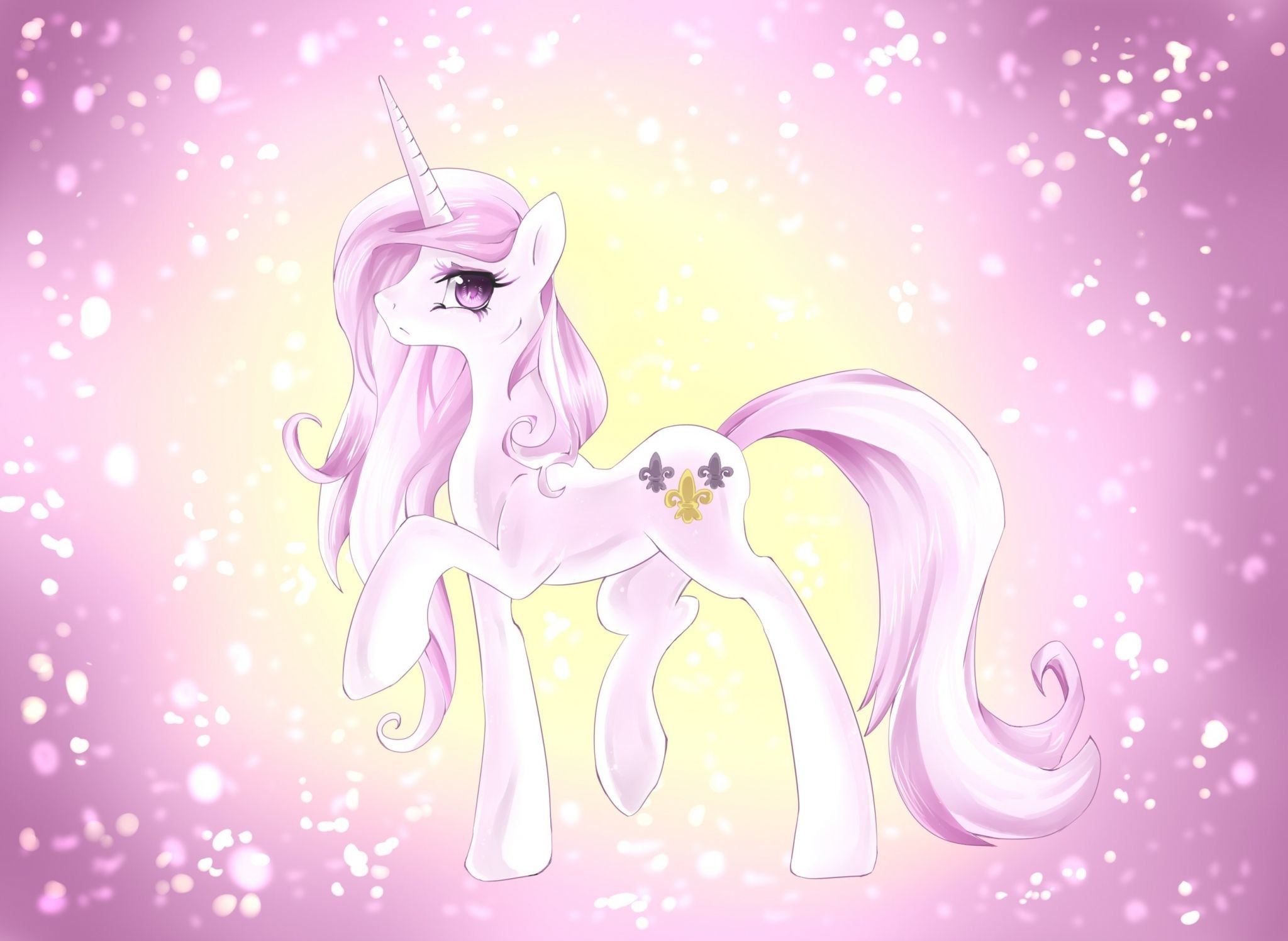 My Little Pony Wallpaper Android 
 Data-src - Pretty My Little Pony - HD Wallpaper 