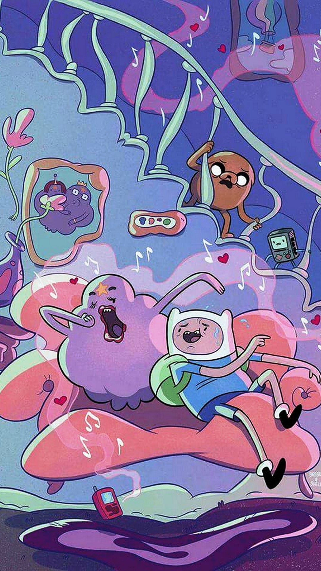 Adventure Time Iphone Wallpaper With High-resolution - Adventure Time Backgrounds For Iphone - HD Wallpaper 