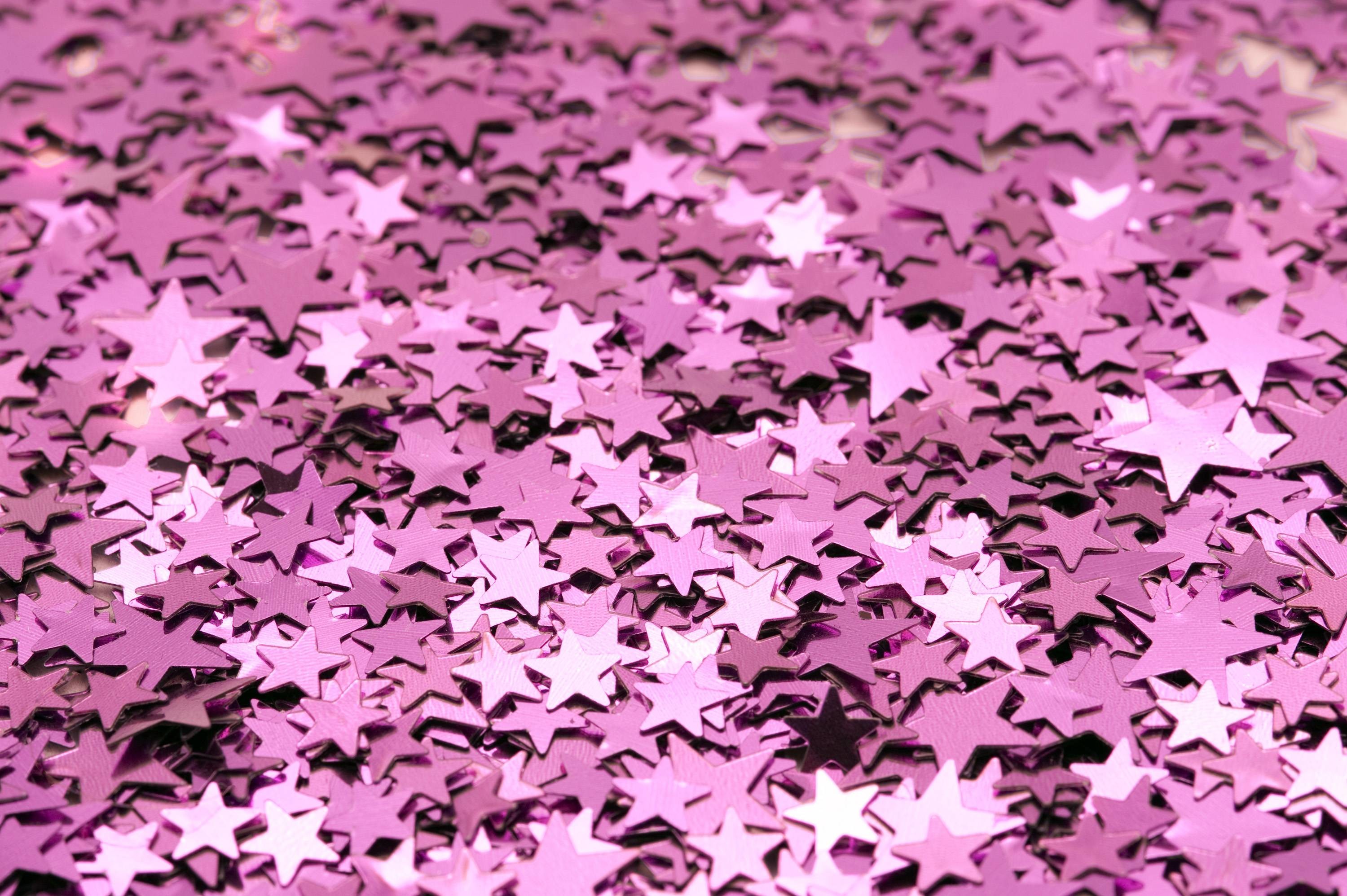 3000x1996, Cute Glitter Wallpapers - Pink Star Glitter Background - HD Wallpaper 