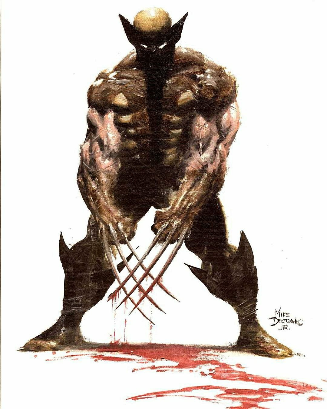 Mike Deodato Wolverine Art - HD Wallpaper 