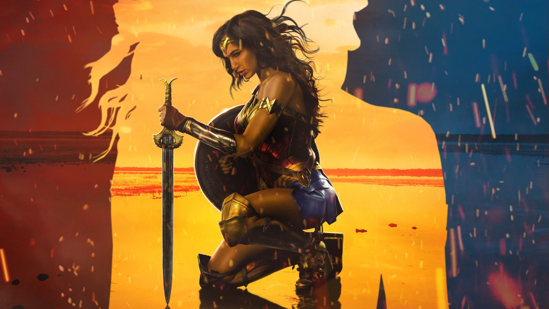 Wonder Woman Wallpaper - HD Wallpaper 