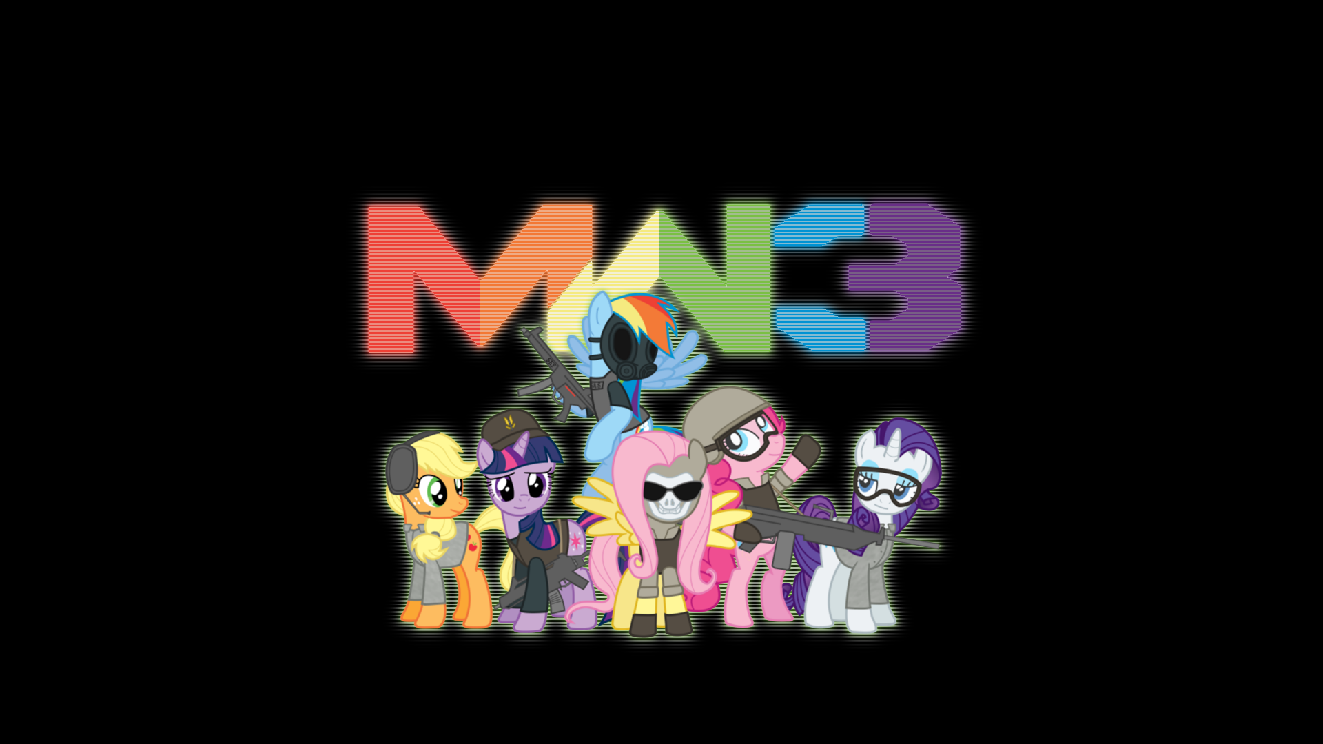 Mlp Wallpaper Hd On Wallpaper Hd 1920 X 1080 Px - Mw3 Pony - HD Wallpaper 