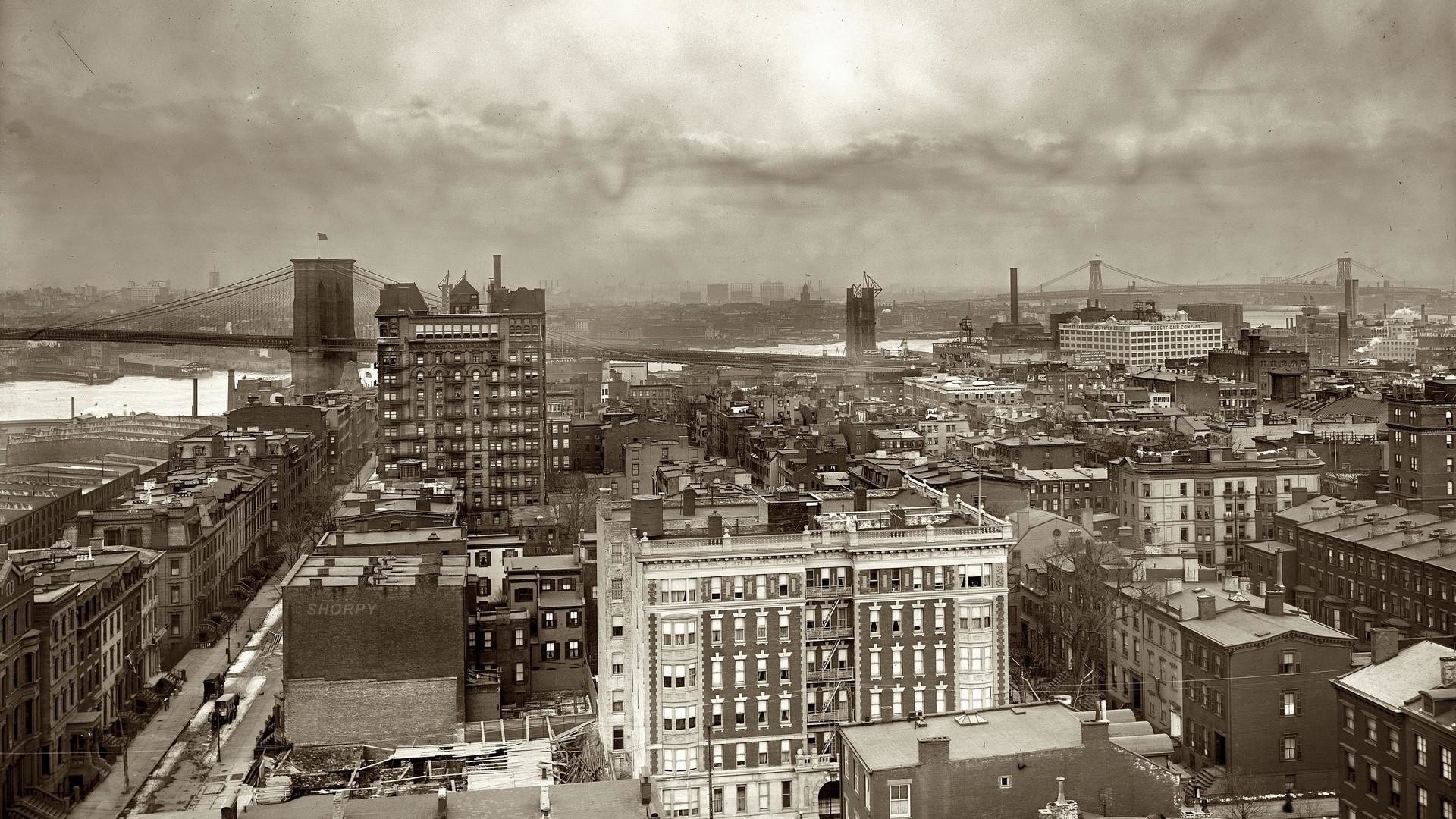 Historic Wallpaper Hd3 
 Data Src - Brooklyn New York 1908 - HD Wallpaper 