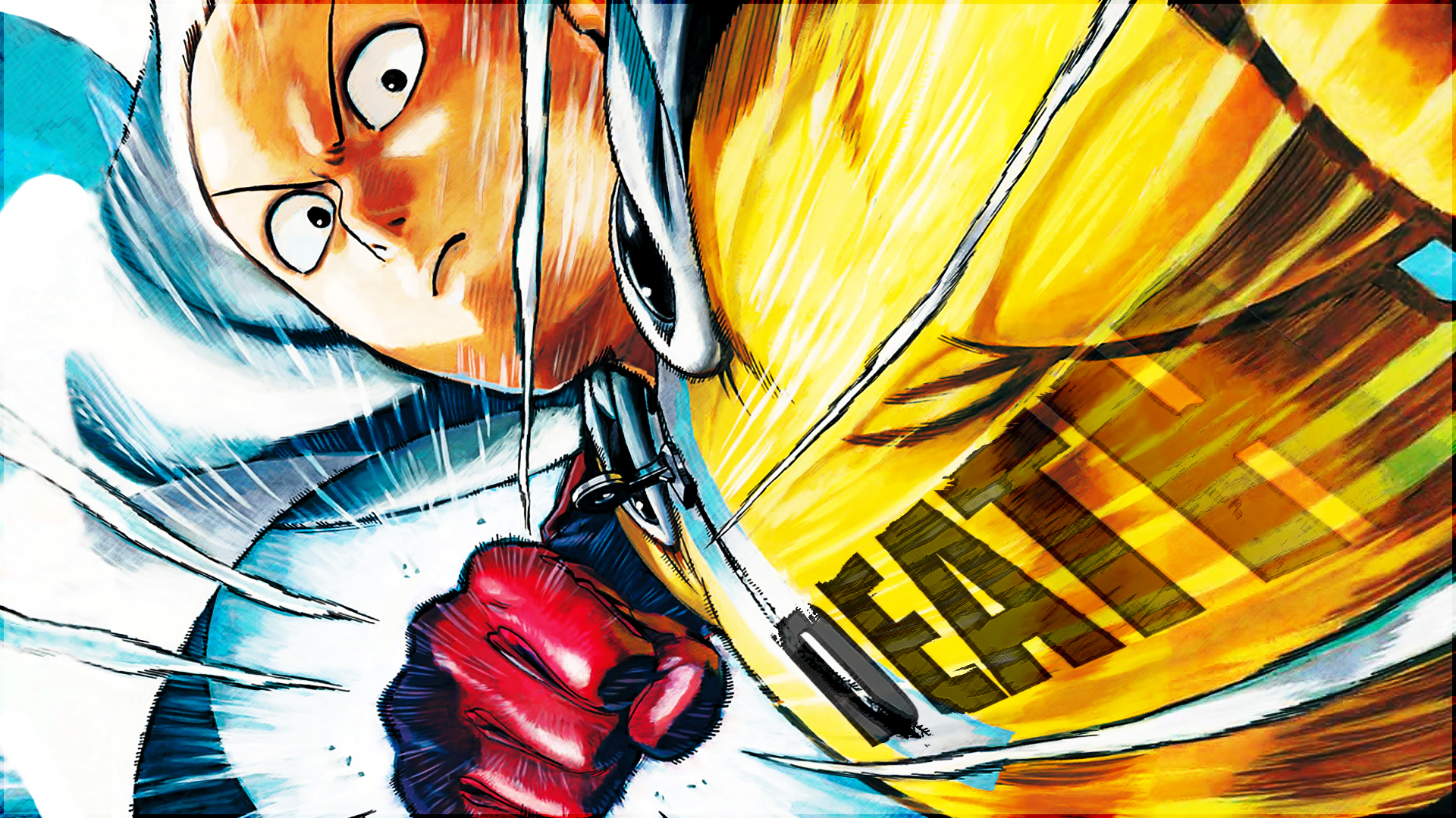Saitama One Punch Man Wallpaper By Dr-erich - One Punch Man Pc - HD Wallpaper 