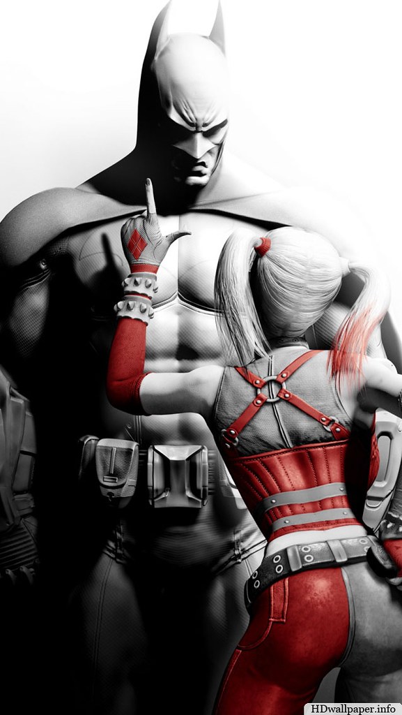 Batman Und Harley Quinn - HD Wallpaper 