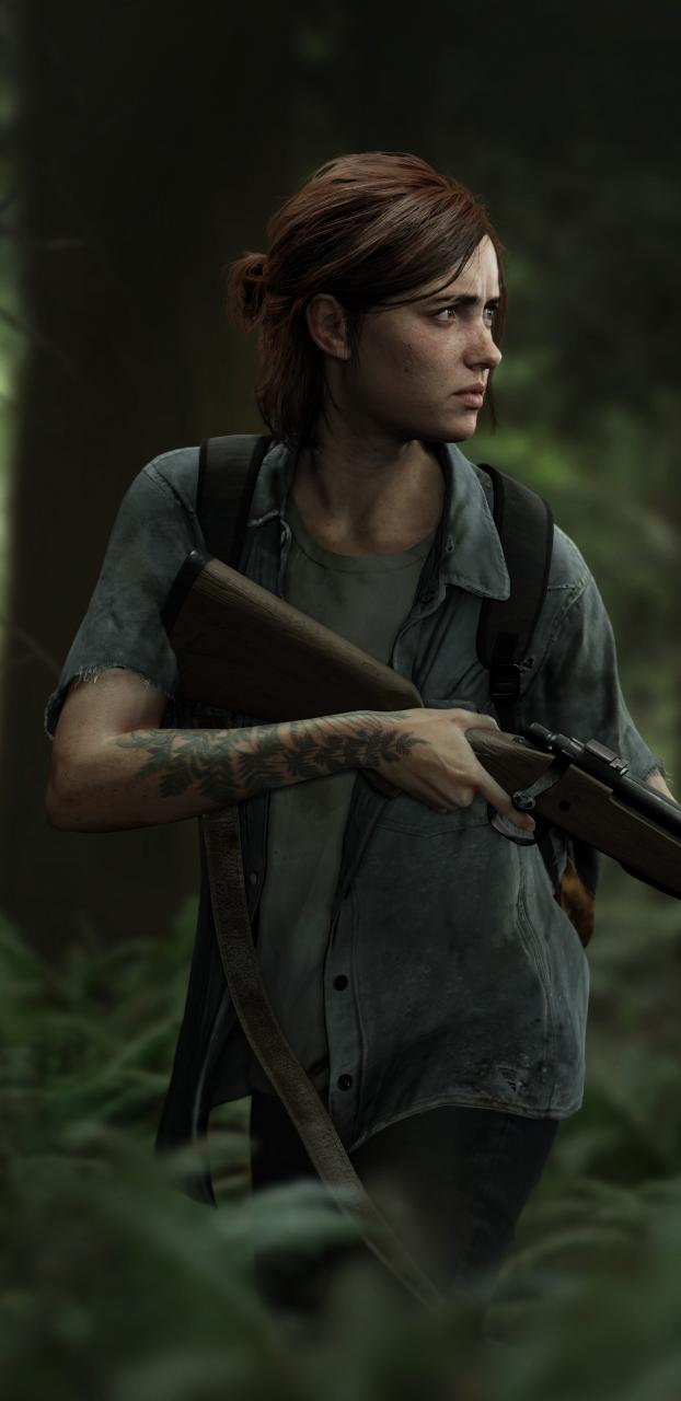 Ellie the last of us part 2 622x1280 wallpaper teahub io